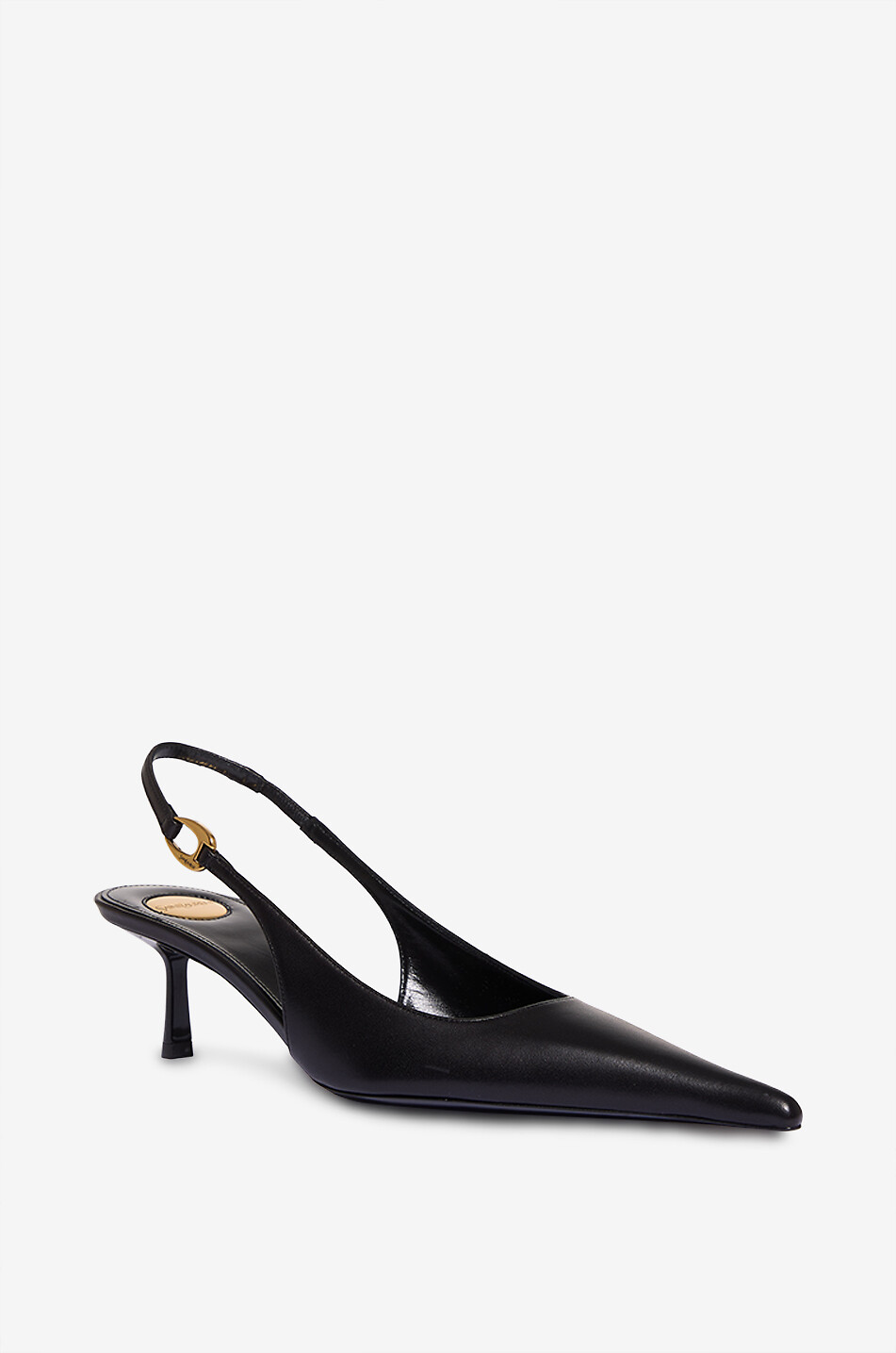 Vendome 50 nappa leather slingback pumps