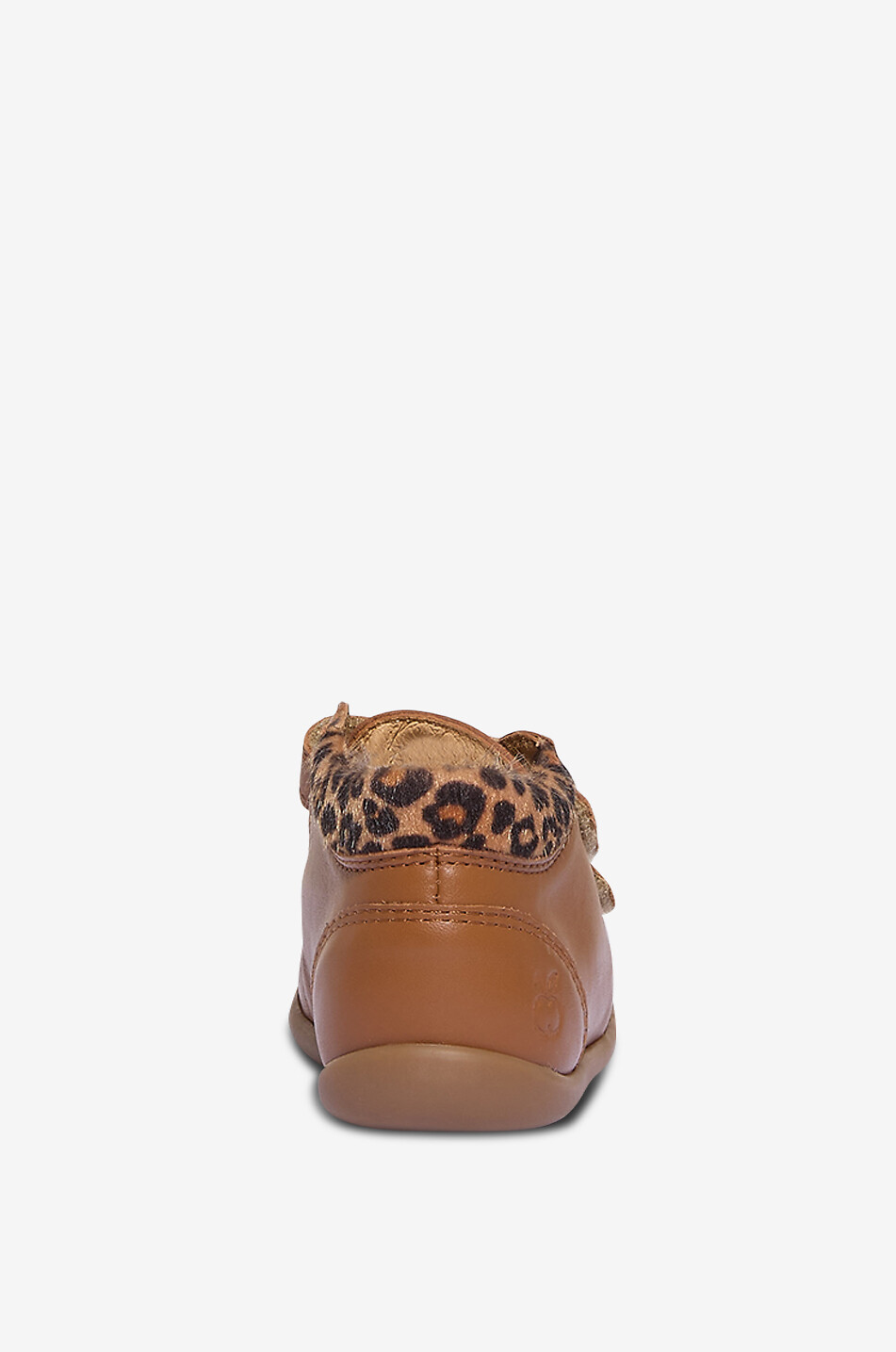 POM D'API Baby-Schuhe mit Klettverschluss aus Glattleder Flex-Up Easy Baby KAMELFARBEN 4