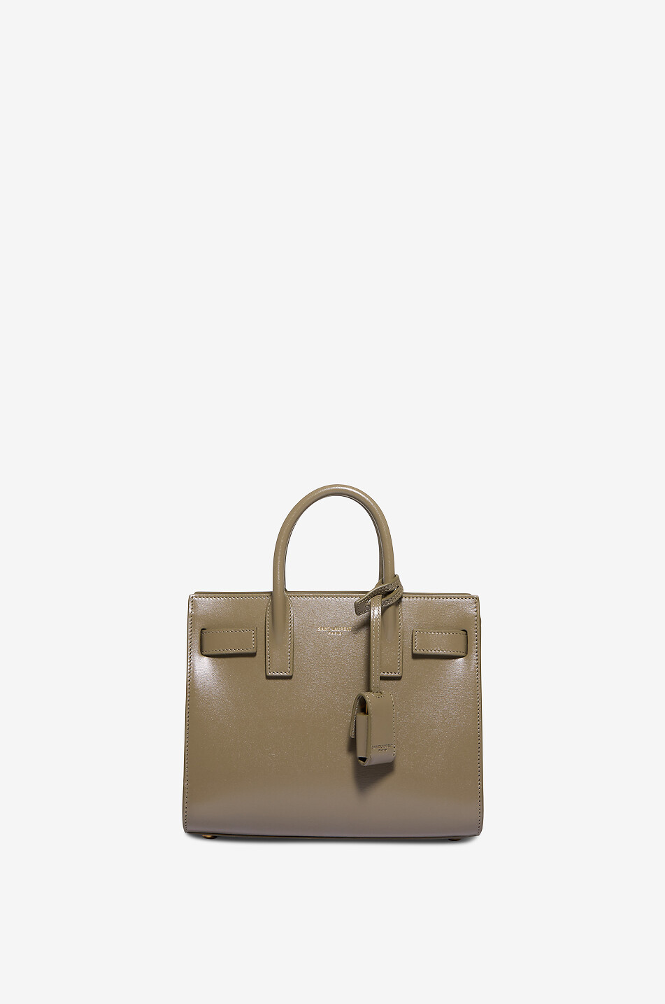 Classic Sac De Jour Nano stiff leather handbag