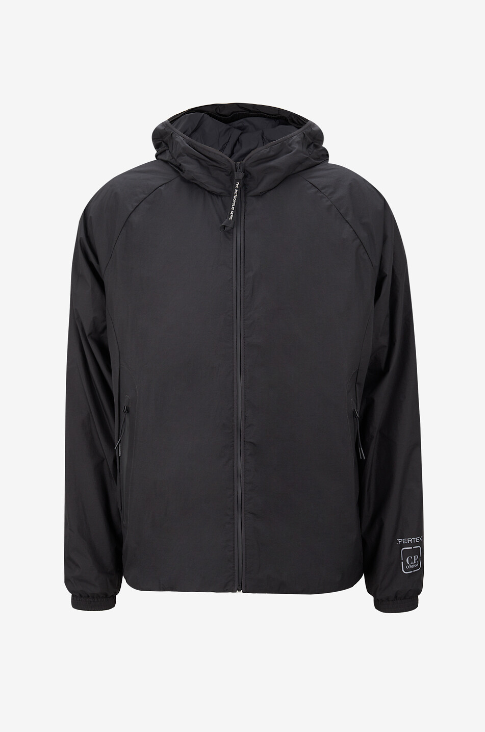 Kurzer Parka aus Pertex-Funktionsgewebe