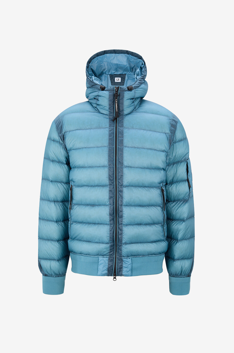 Kurze Daunenjacke aus technischem Gewebe DD-Shell