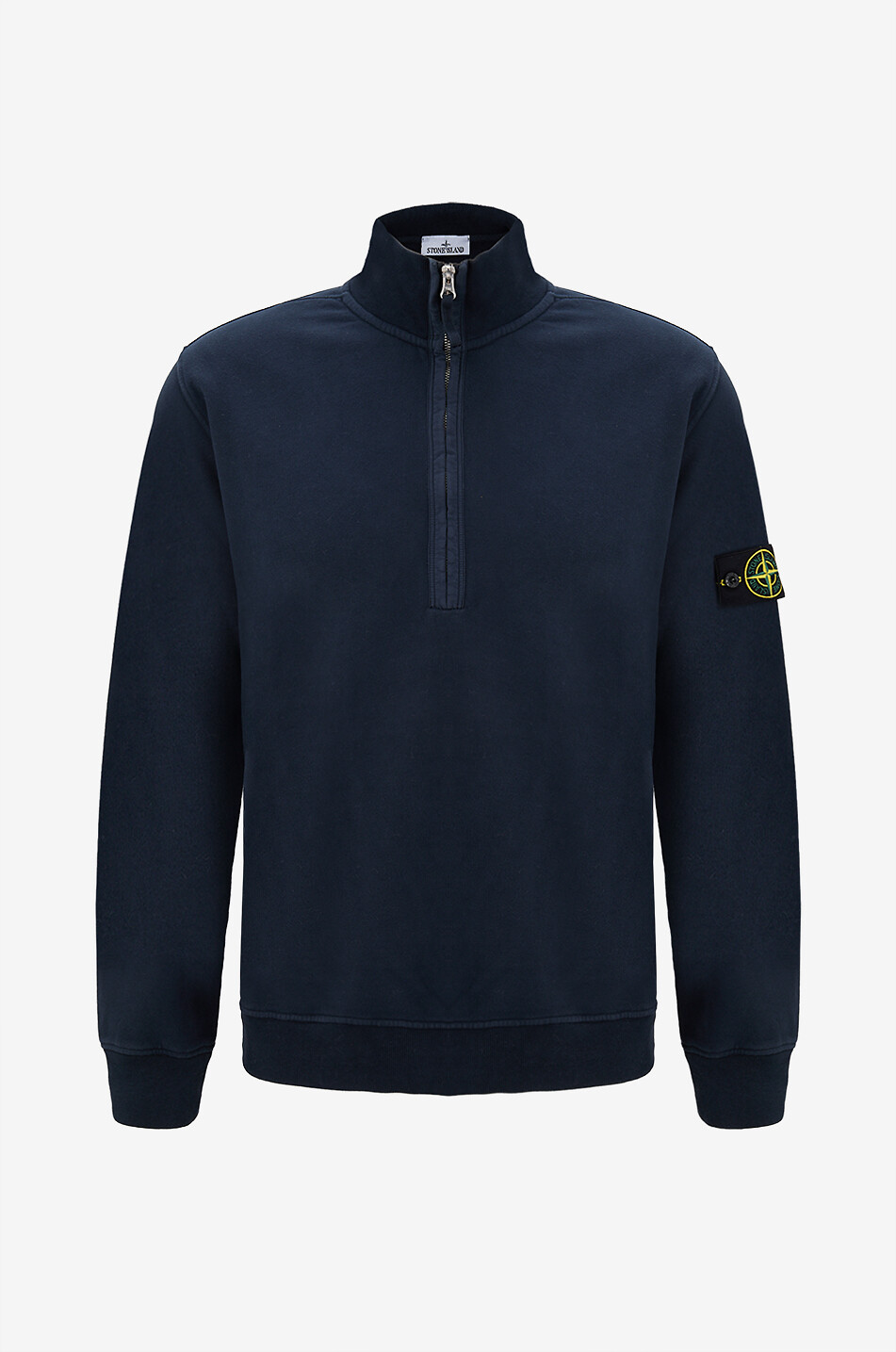 Sweater Stone Island Sweat Homme 6100068 Half-zip Stand-up Collar