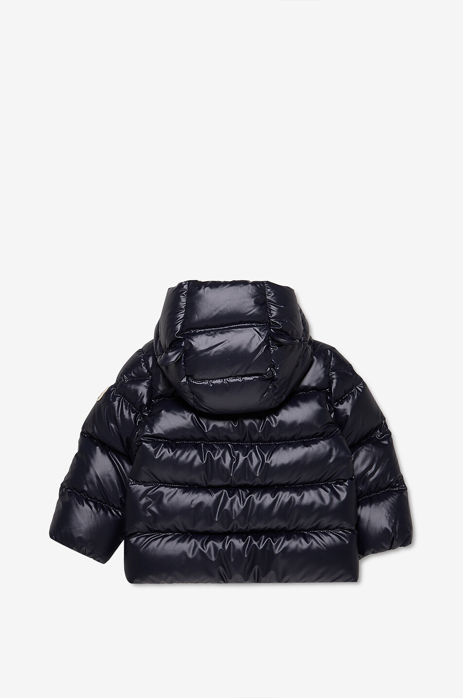 MONCLER Deirdre quilted dungarees and down jacket baby set Baby DARK BLUE 3