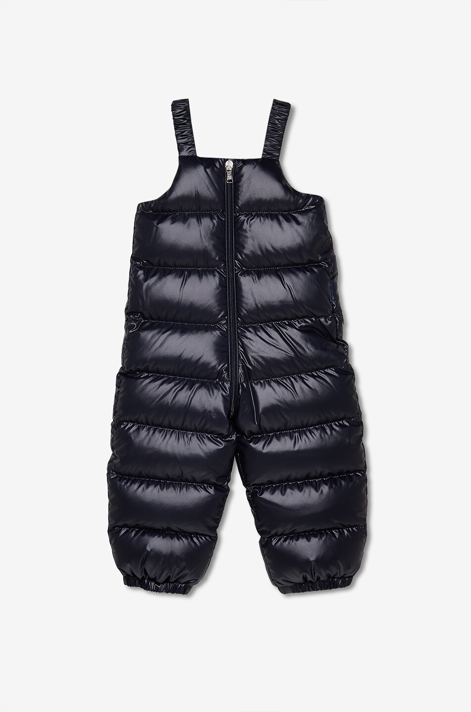 MONCLER Deirdre quilted dungarees and down jacket baby set Baby DARK BLUE 4