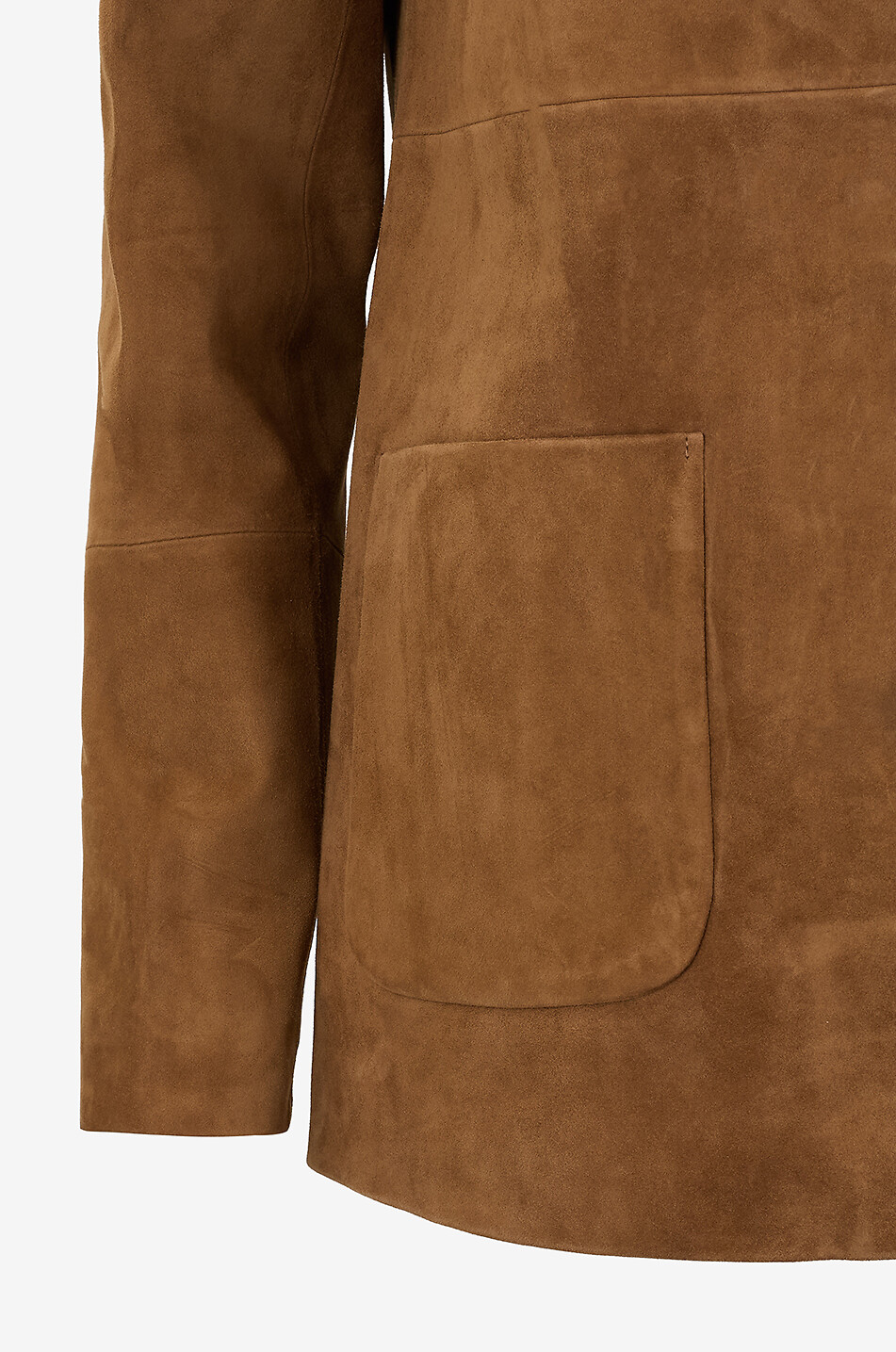 BONGENIE Wildlederjacke Bonnie Damen KAMELFARBEN 3