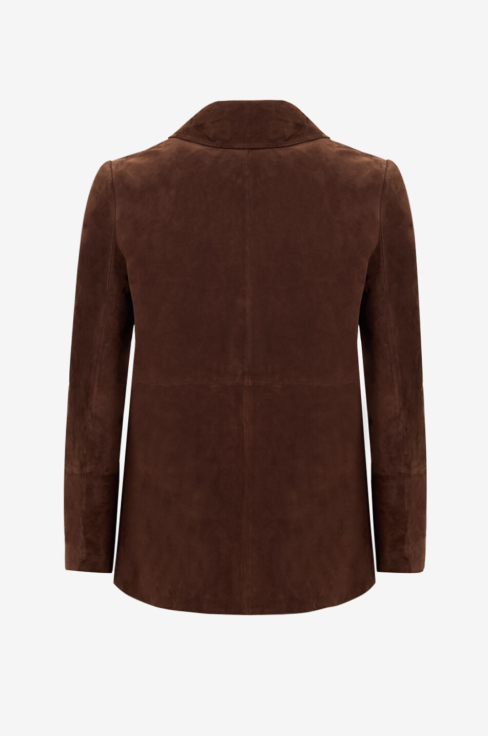 BONGENIE Wildlederjacke Bonnie Damen DUNKELBRAUN 2