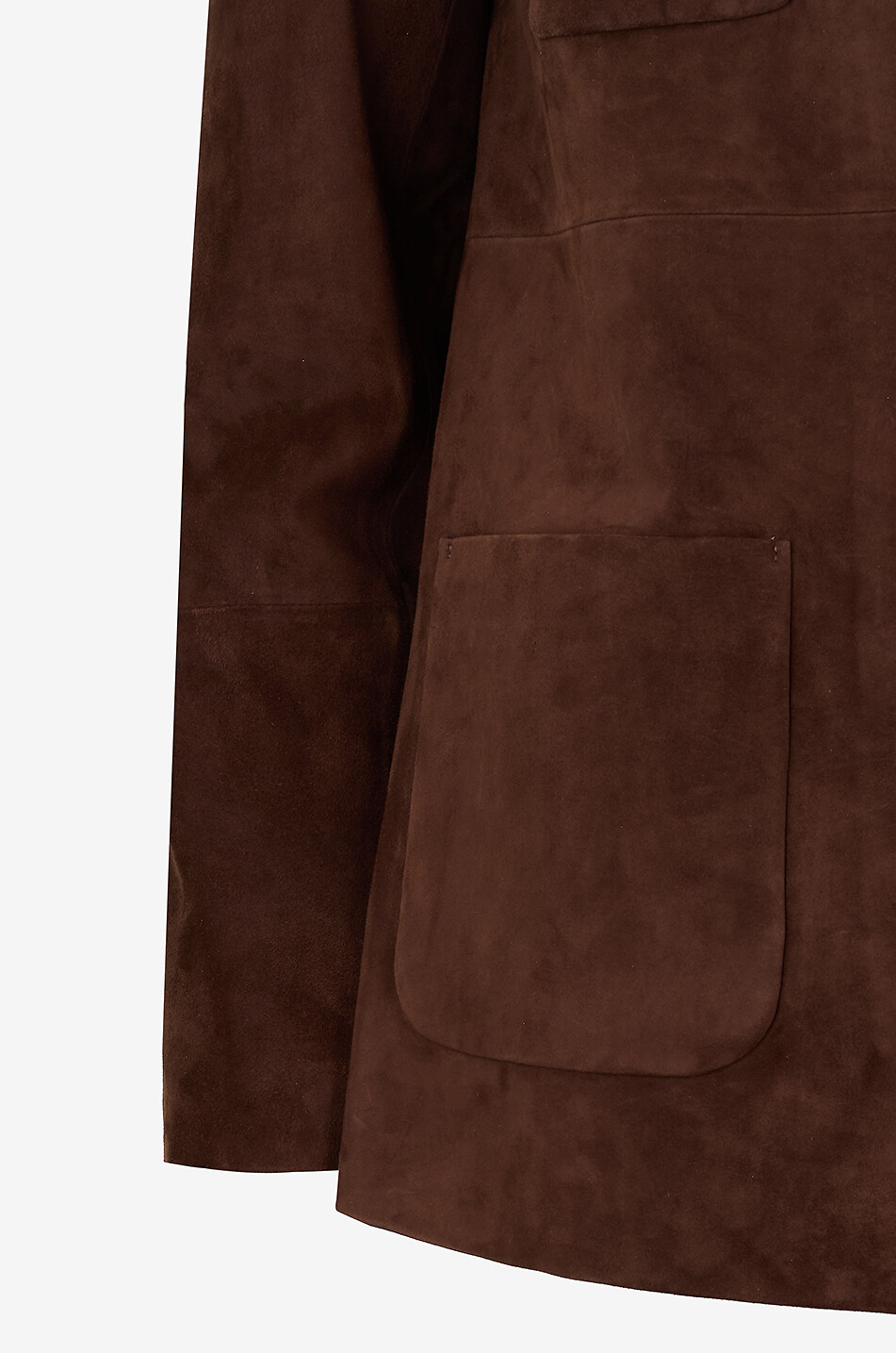BONGENIE Wildlederjacke Bonnie Damen DUNKELBRAUN 3
