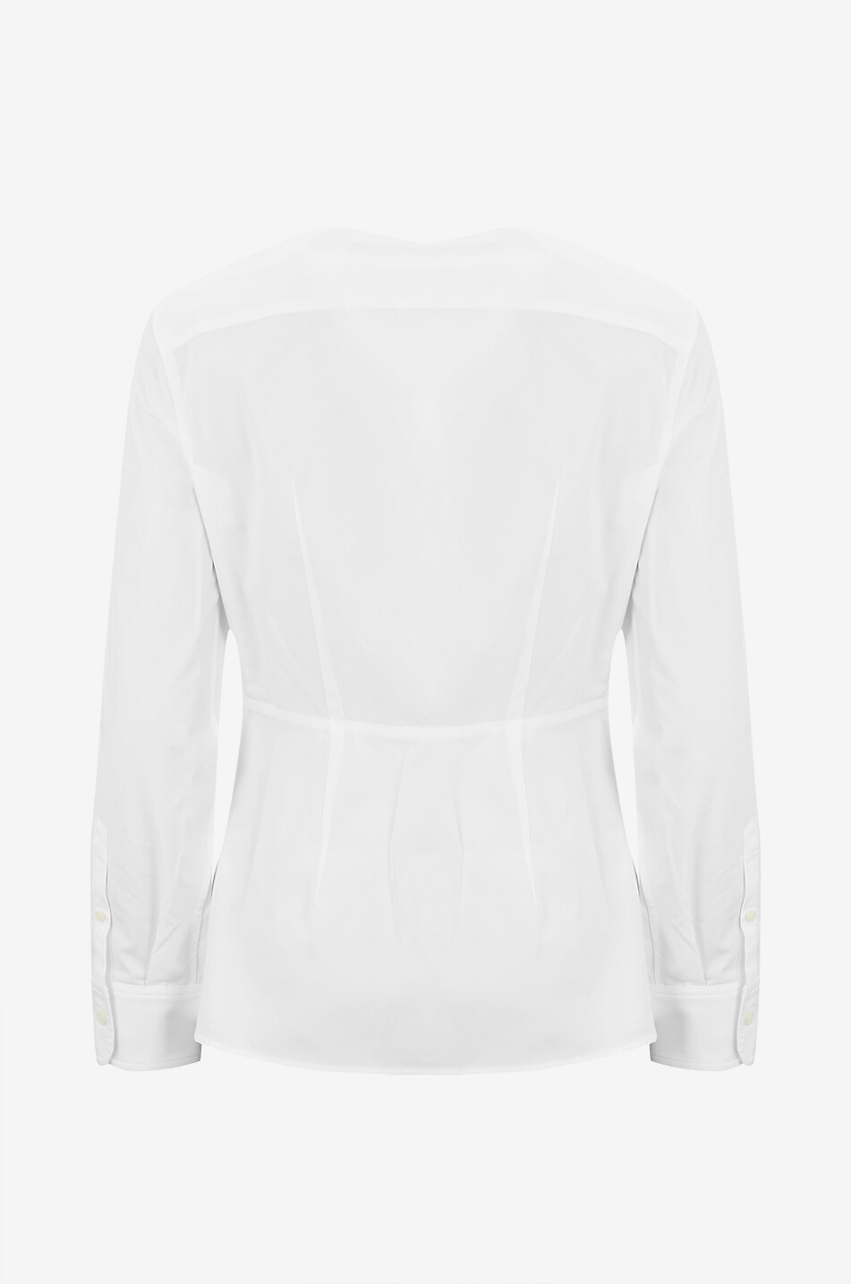 JACQUEMUS Tailliertes Hemd mit weitem Ausschnitt La chemise Tore Damen WEISS 3