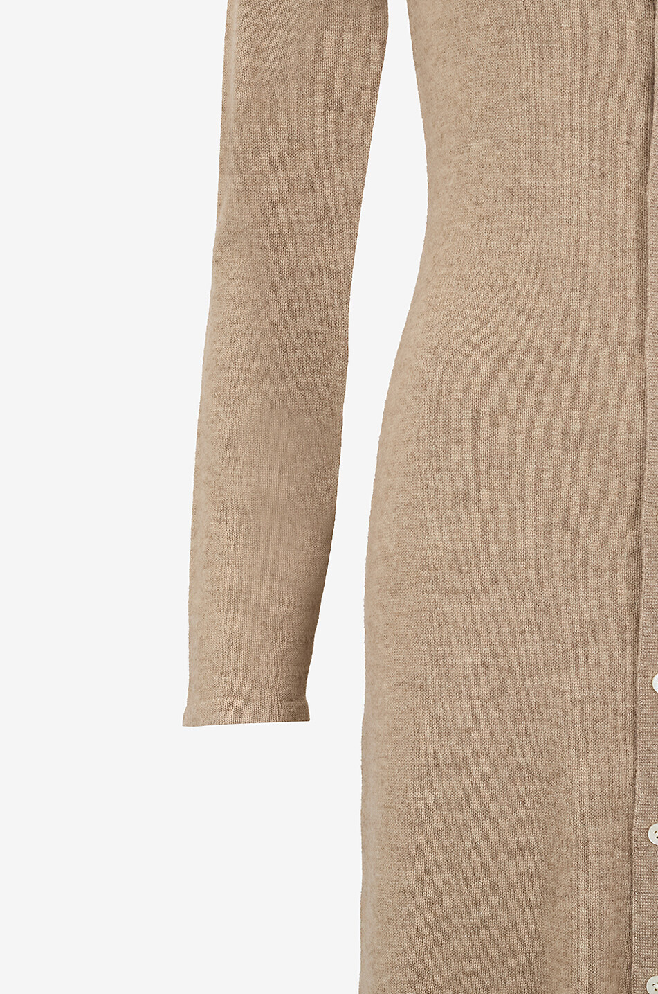 GUEST IN RESIDENCE Showtime fine-gauge cashmere knit shirt dress Women BROWN 3