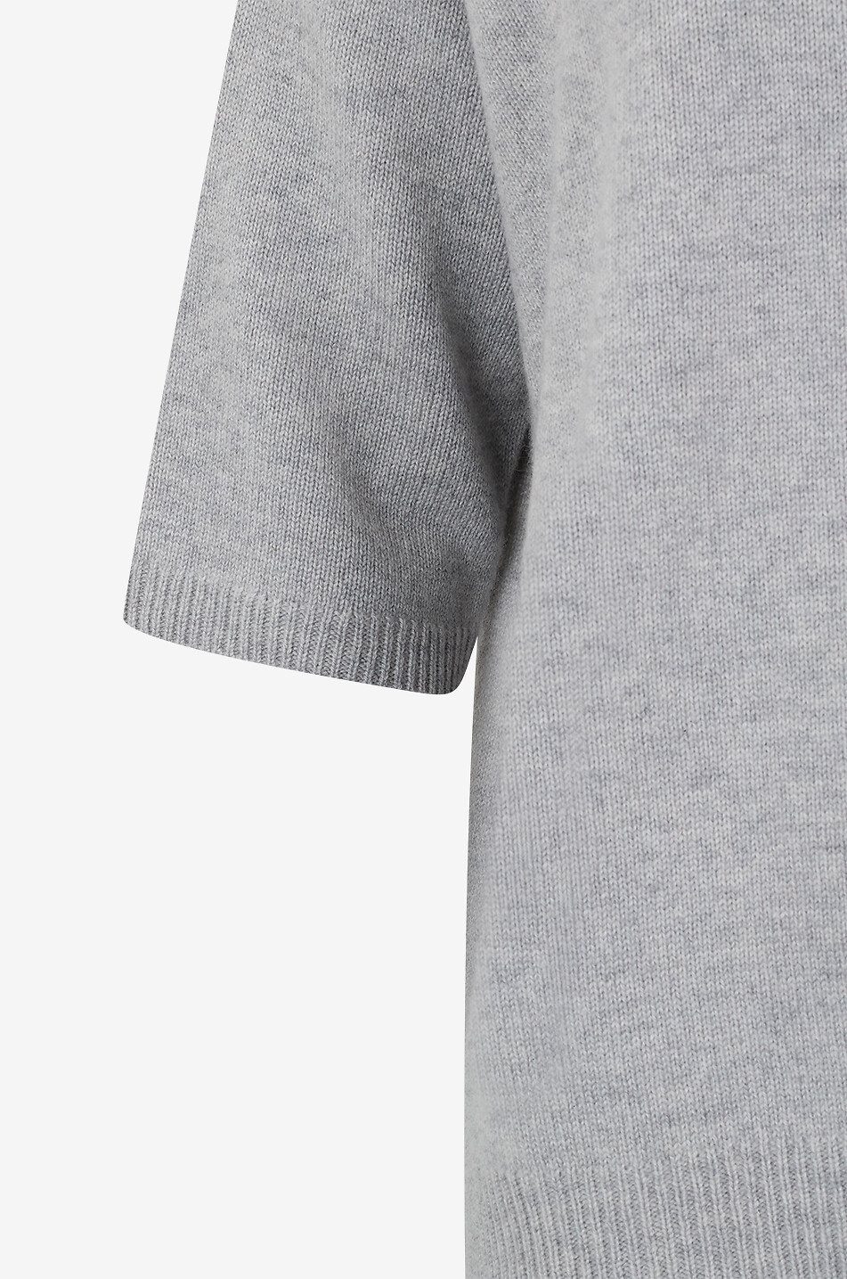 LISA YANG Oversize-Kaschmirpullover mit Rundhalsausschnitt Camille Damen HELLGRAU 3