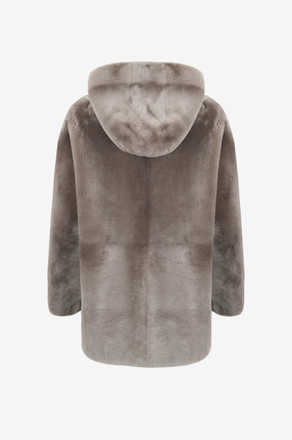 ARMA Ambra reversible shearling mid-length coat Women BEIGE 2