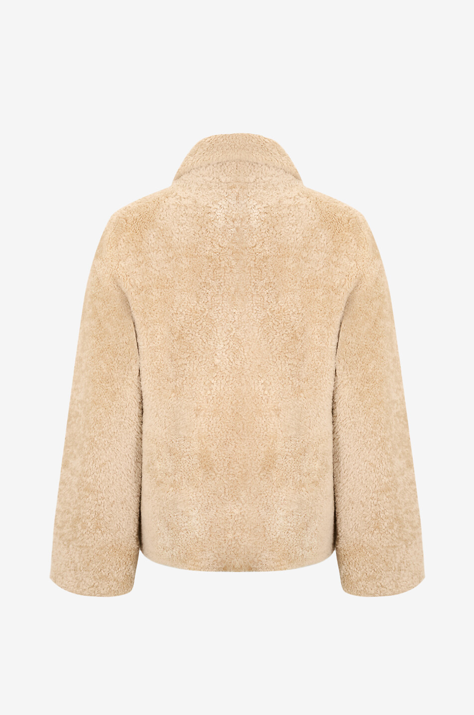 ARMA Kurzer Wendemantel aus Lammfell Teila Damen Hellbeige 2