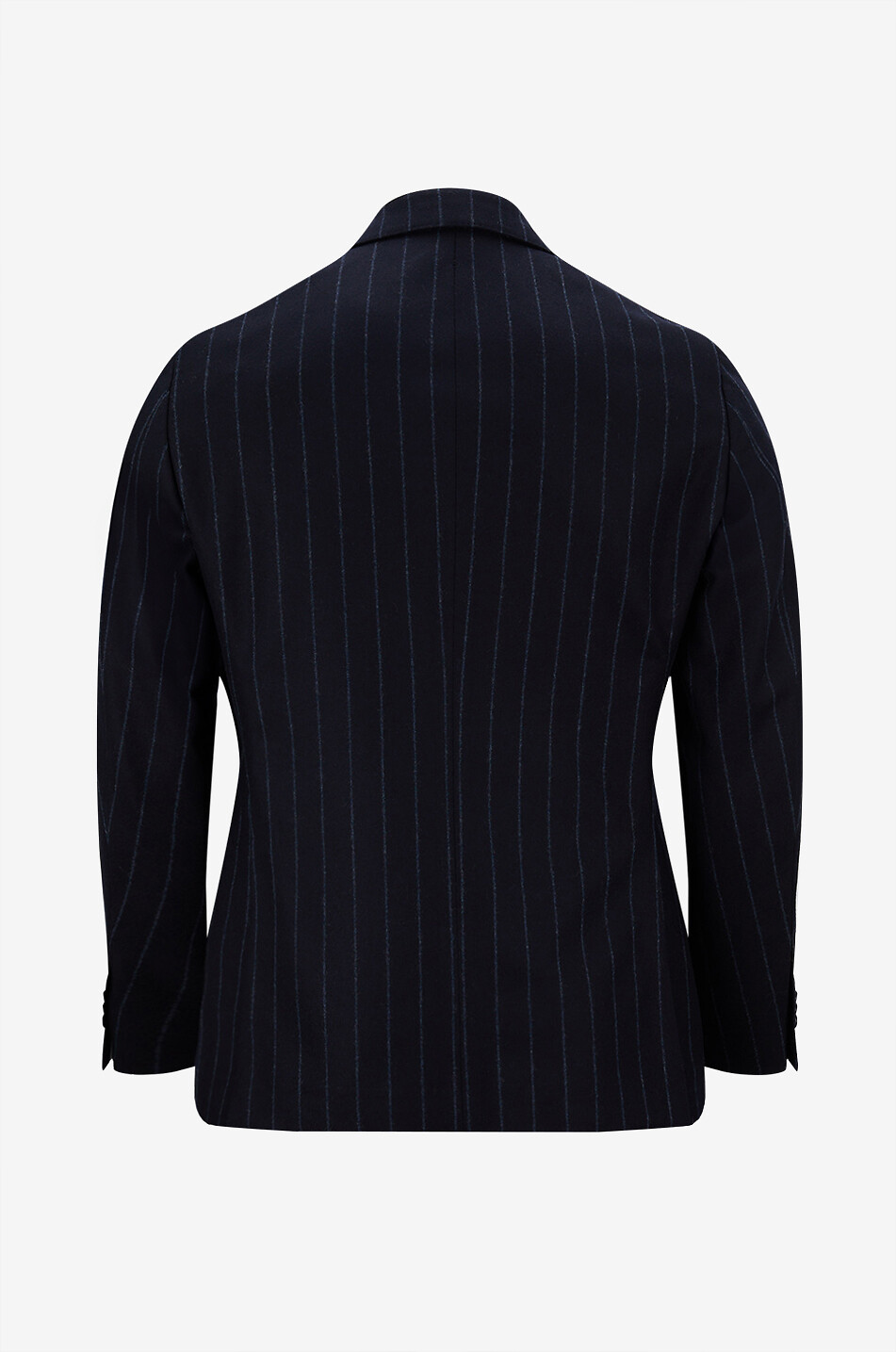CARUSO Gestreifter Flanell-Anzug Herren DUNKELBLAU 2