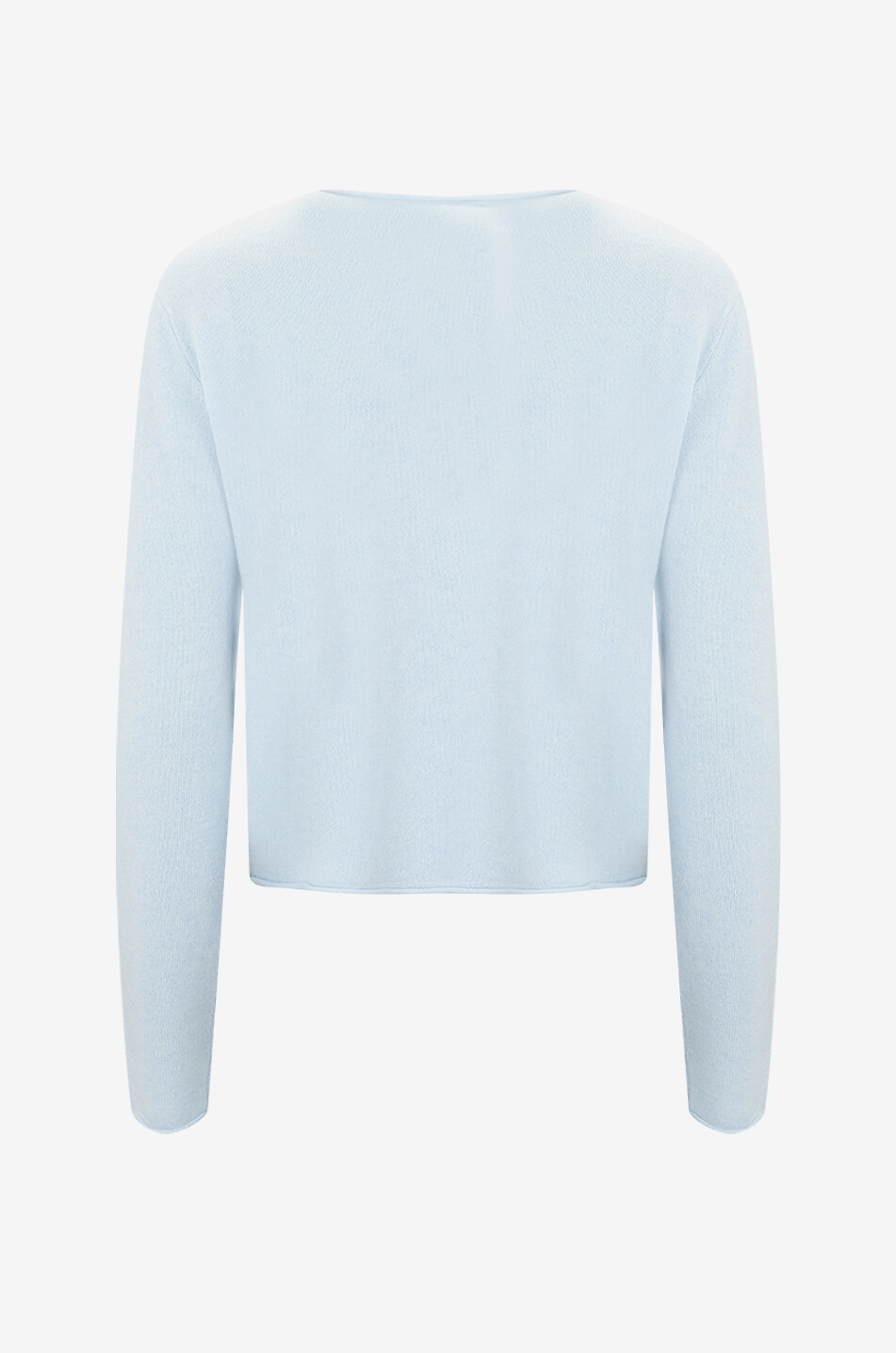 LISA YANG Pull à col rond en cachemire Ida Femme BLEU CLAIR 2