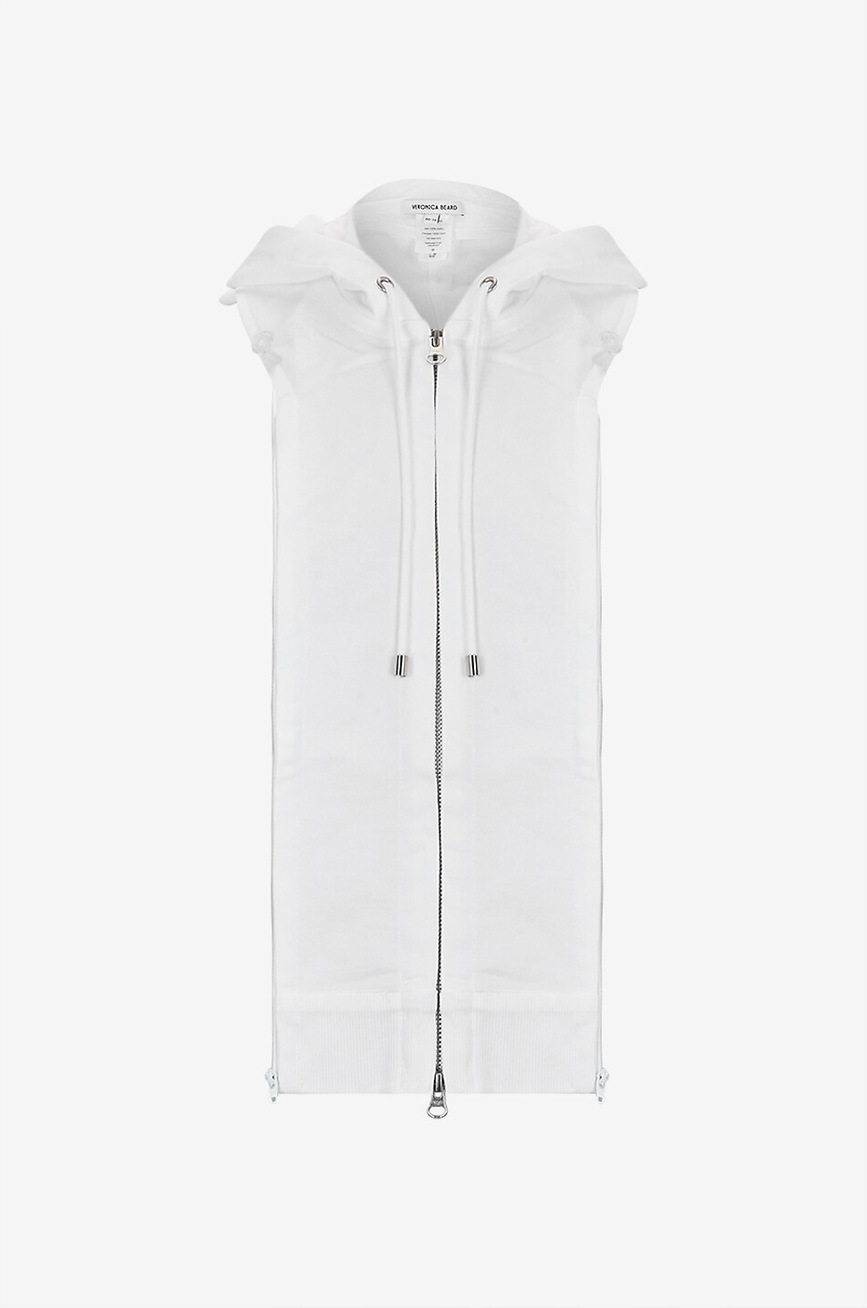 Dickey cotton sweatshirt bib