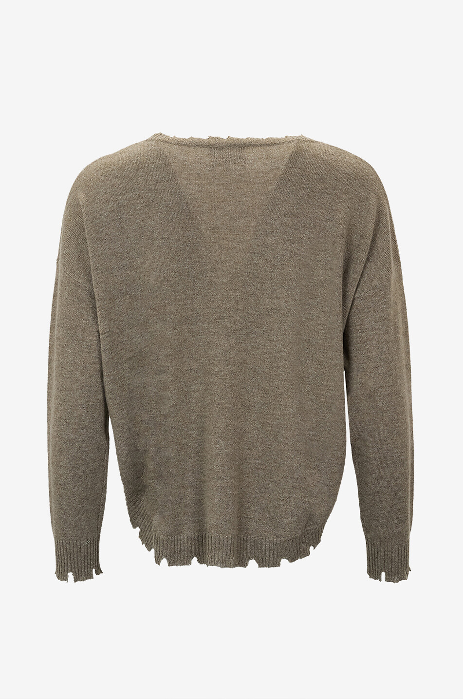 KUJTEN Mela cashmere roundneck pullover Women KHAKI 2