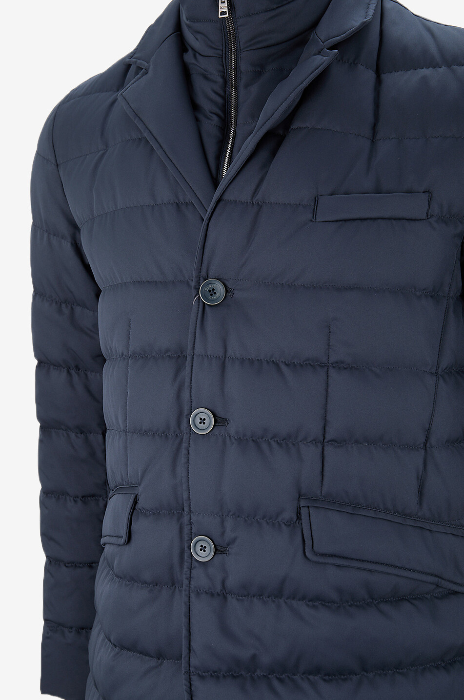 HERNO Lightweight quilted technical fabric jacket Men DARK BLUE 3
