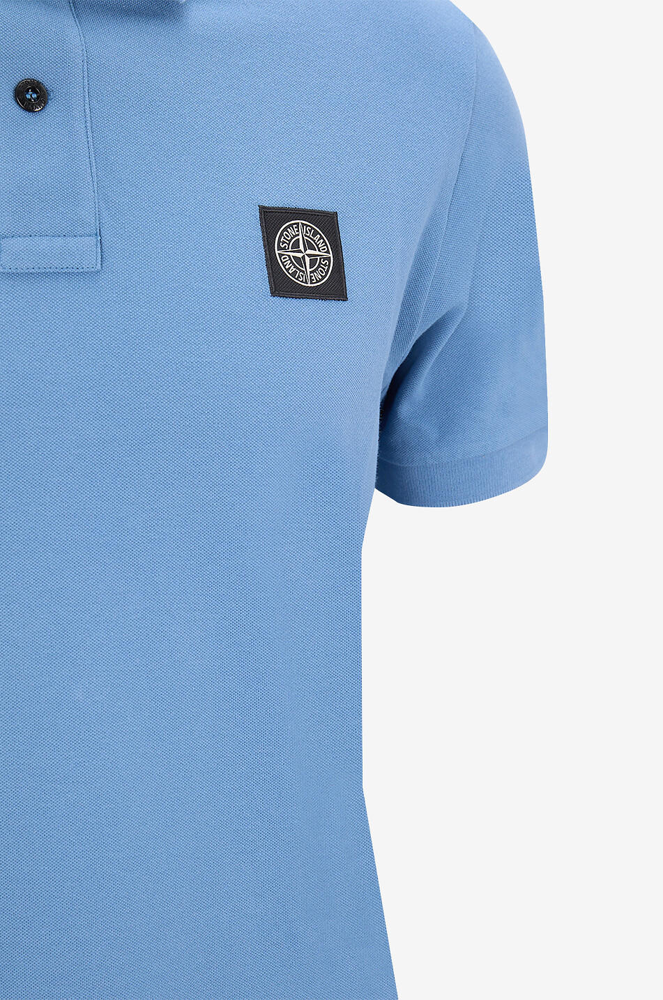 STONE ISLAND Jersey polo shirt Men BLUE 3
