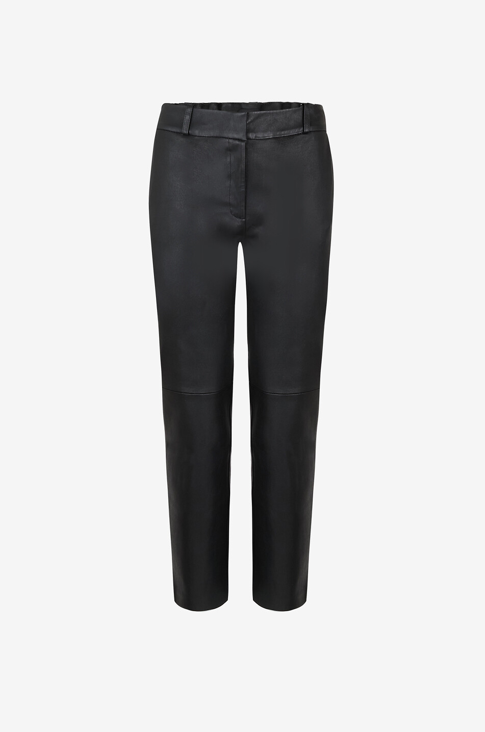 ARMA Glatte Lederhose Slim Jen Damen SCHWARZ 1