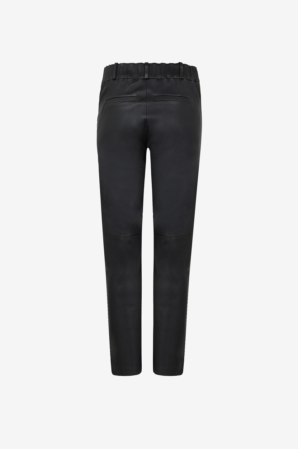 ARMA Glatte Lederhose Slim Jen Damen SCHWARZ 2