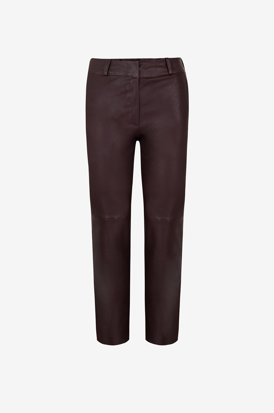 Glatte Lederhose Slim Jen