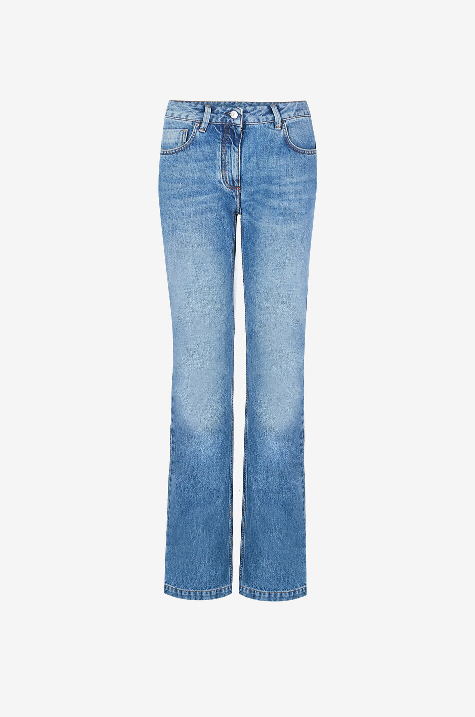 Gerade Jeans aus Denim
