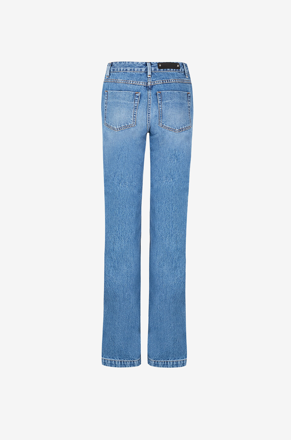 BARBARA BUI Gerade Jeans aus Denim Damen MITTELBLAU 2