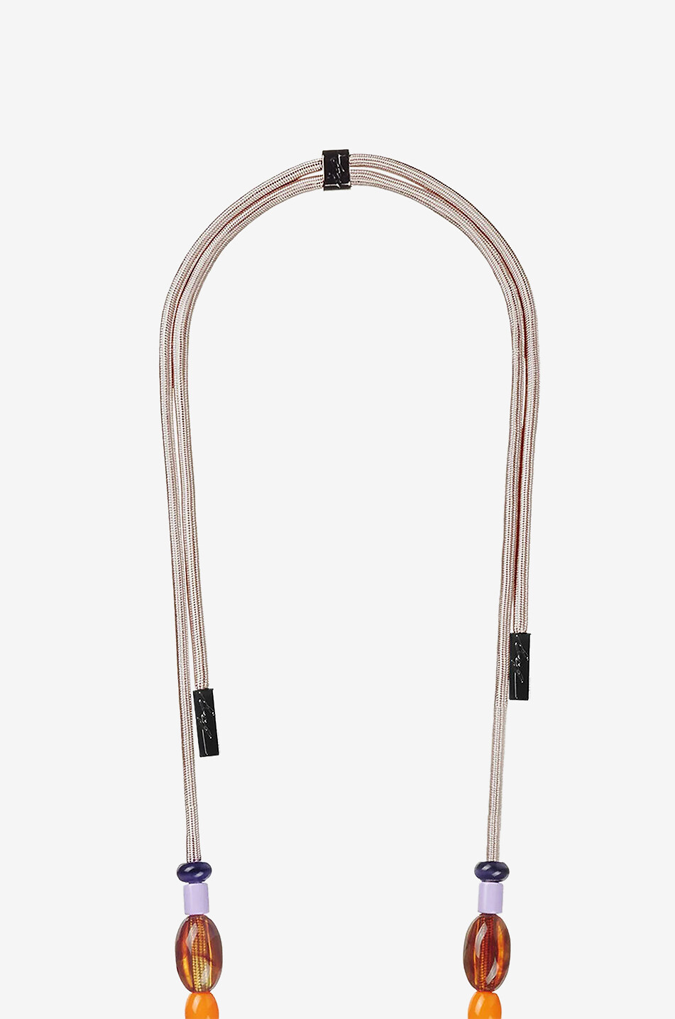 LA COQUE FRANCAISE Verstellbare Smartphone-Kordel mit Perlen Inaya Damen BEIGE 2