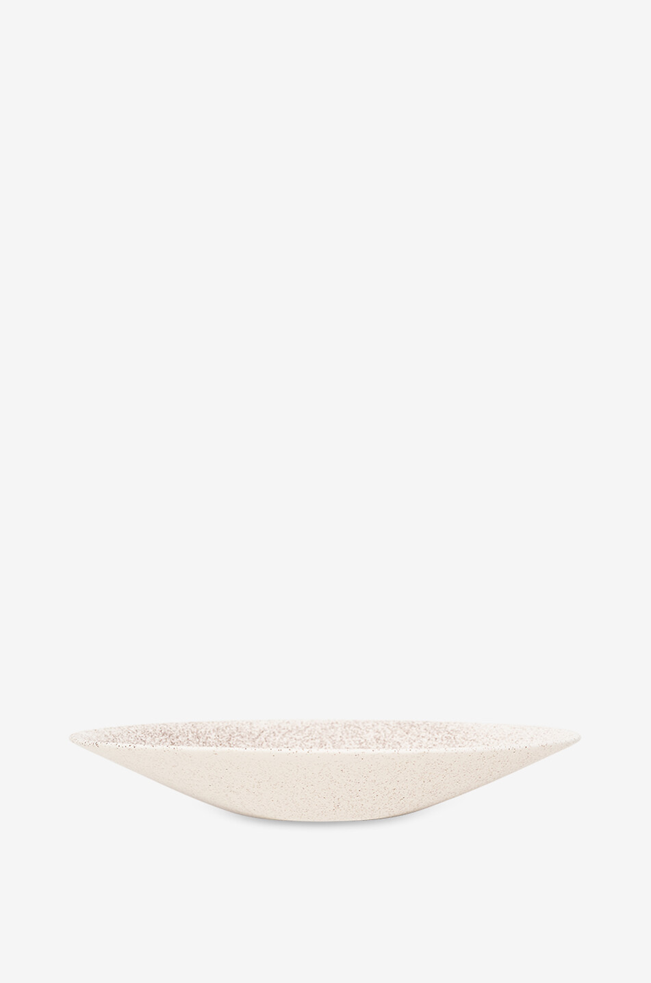 Punti decorative ceramic serving bowl