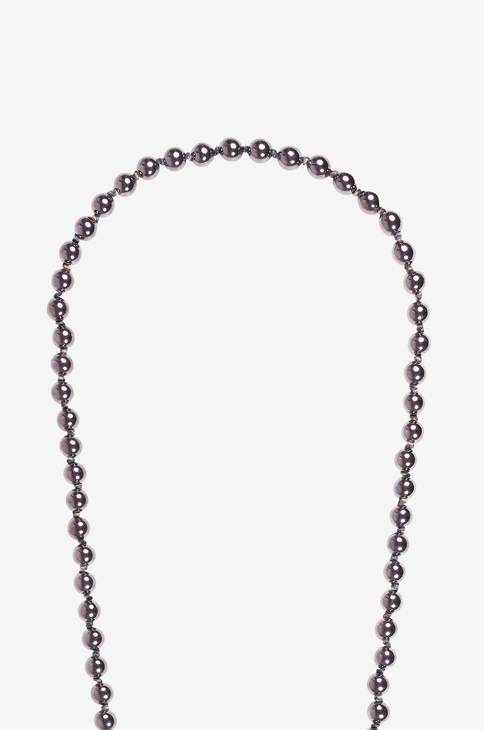 LA COQUE FRANCAISE Handykette aus Messingperlen Leona Damen SCHWARZ 2