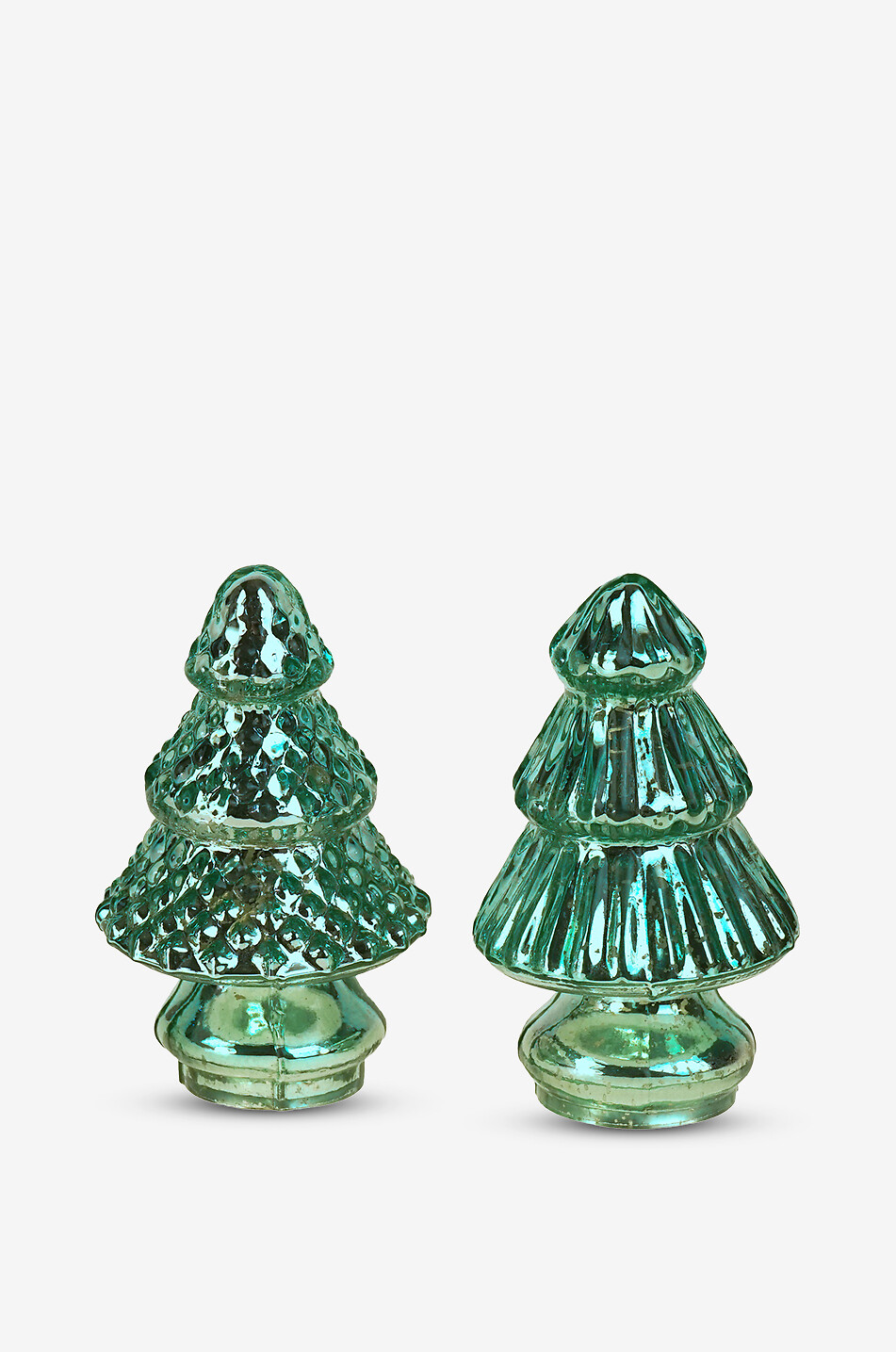 Decorative ceramic Christmas trees set