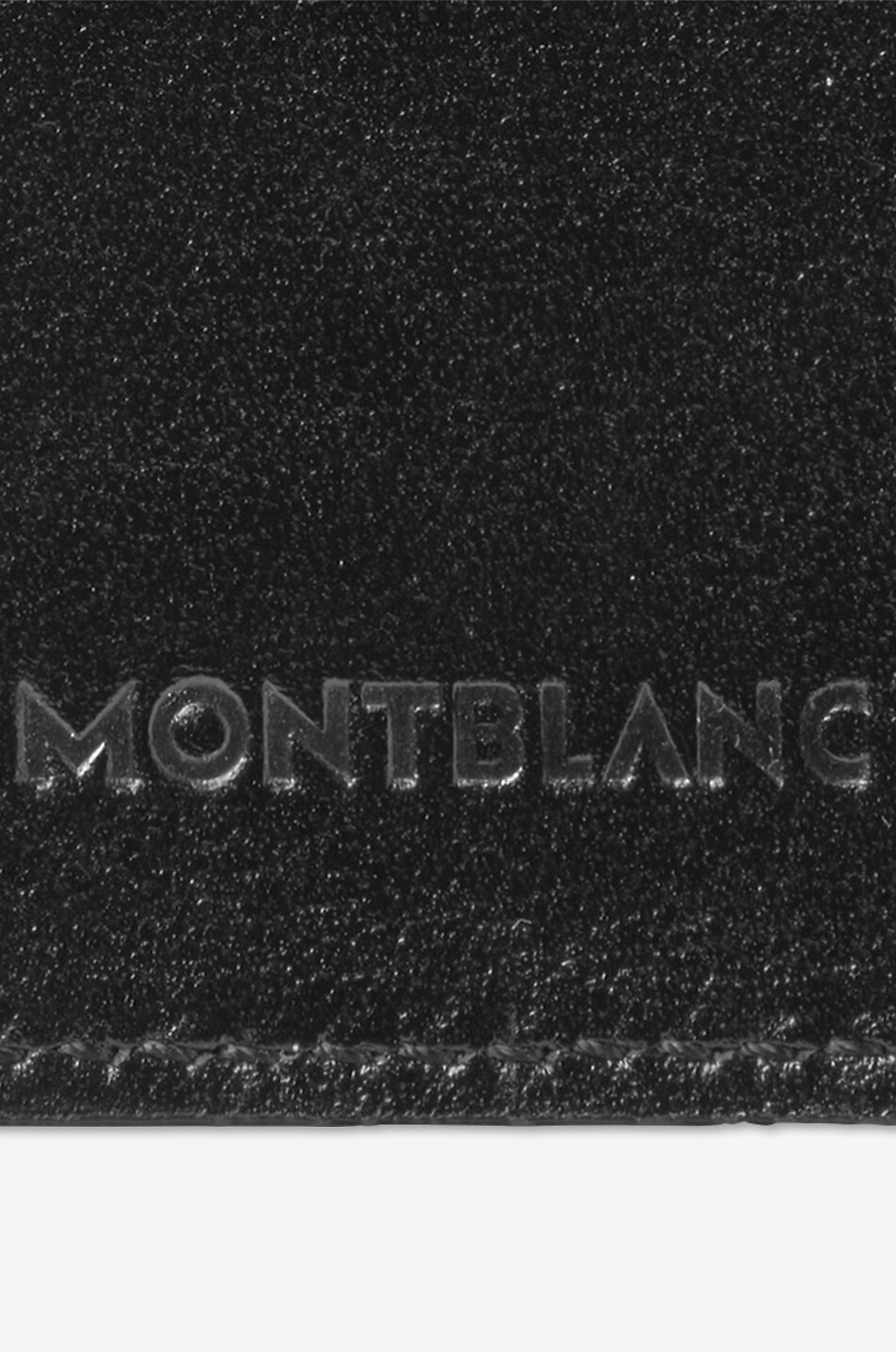 MONTBLANC Lederetui für drei Schreibinstrumente Meisterstück Herren SCHWARZ 3