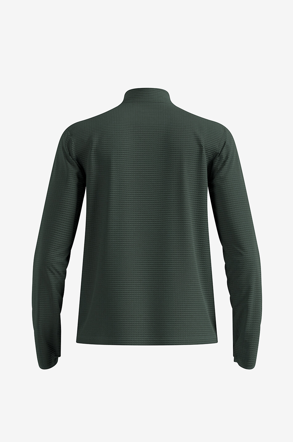 ODLO Long-sleeve mock neck zip top Men DARK GREY 2