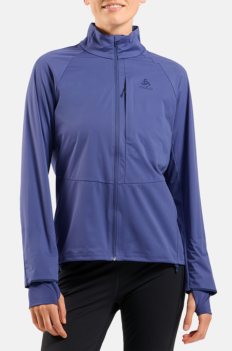 ODLO Runningjacke mit Stehkragen Zeroweight Pro Warm 2.0 Damen BLAU 5