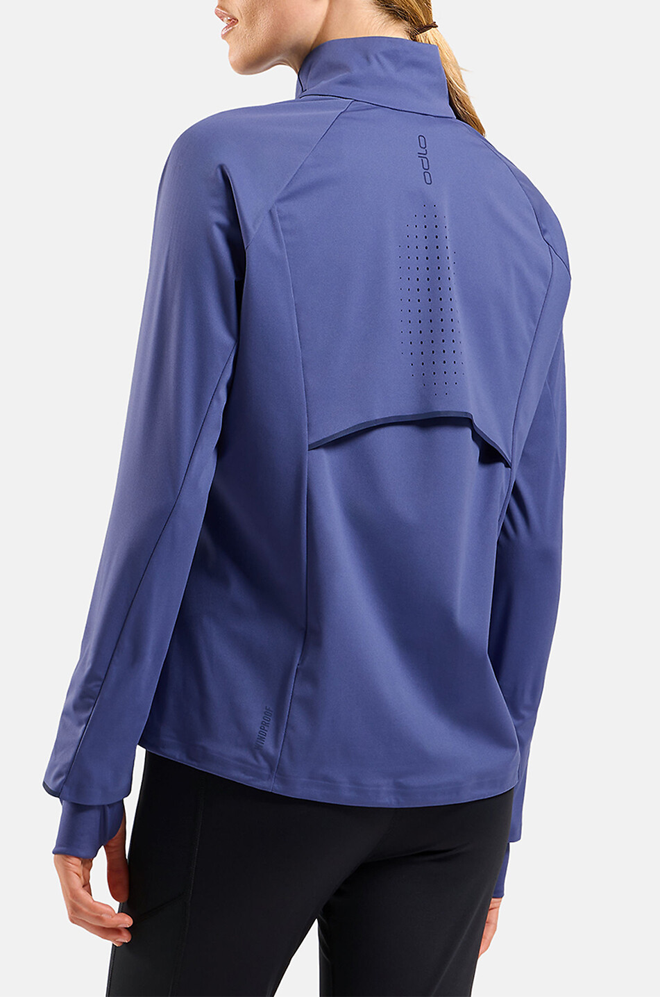 ODLO Runningjacke mit Stehkragen Zeroweight Pro Warm 2.0 Damen BLAU 6