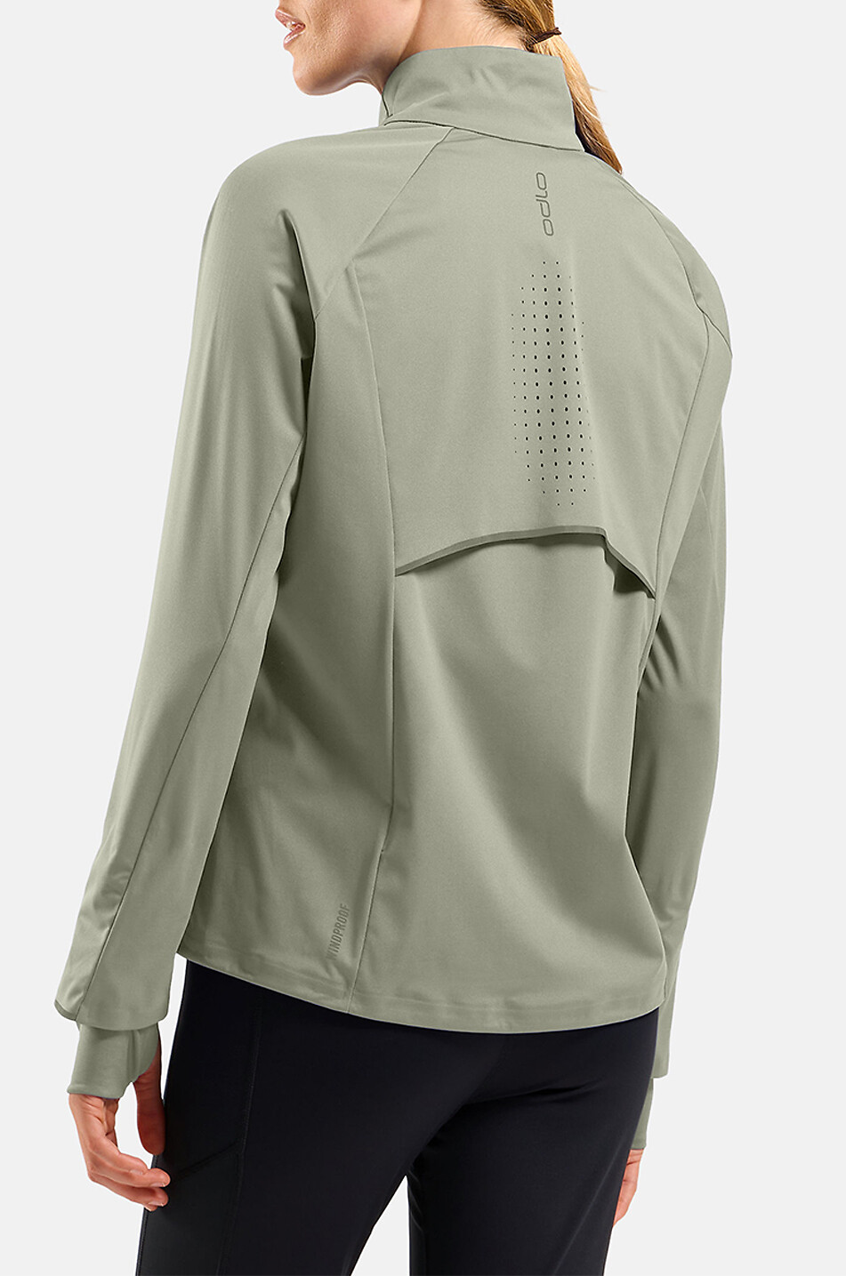 ODLO Runningjacke mit Stehkragen Zeroweight Pro Warm 2.0 Damen GRAU 4