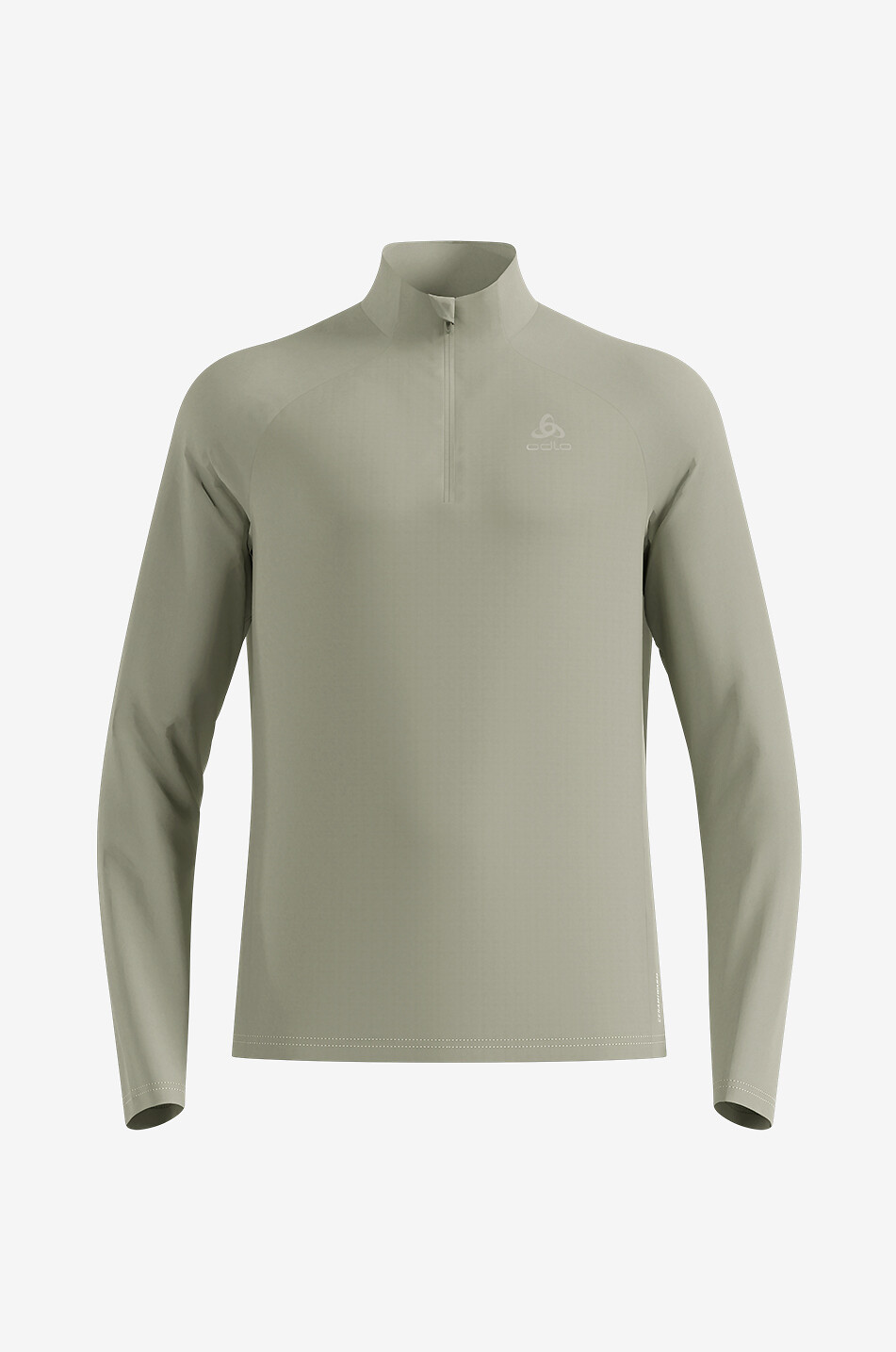 Gilet de running The Essential Ceramiwarm mid layer half ziP