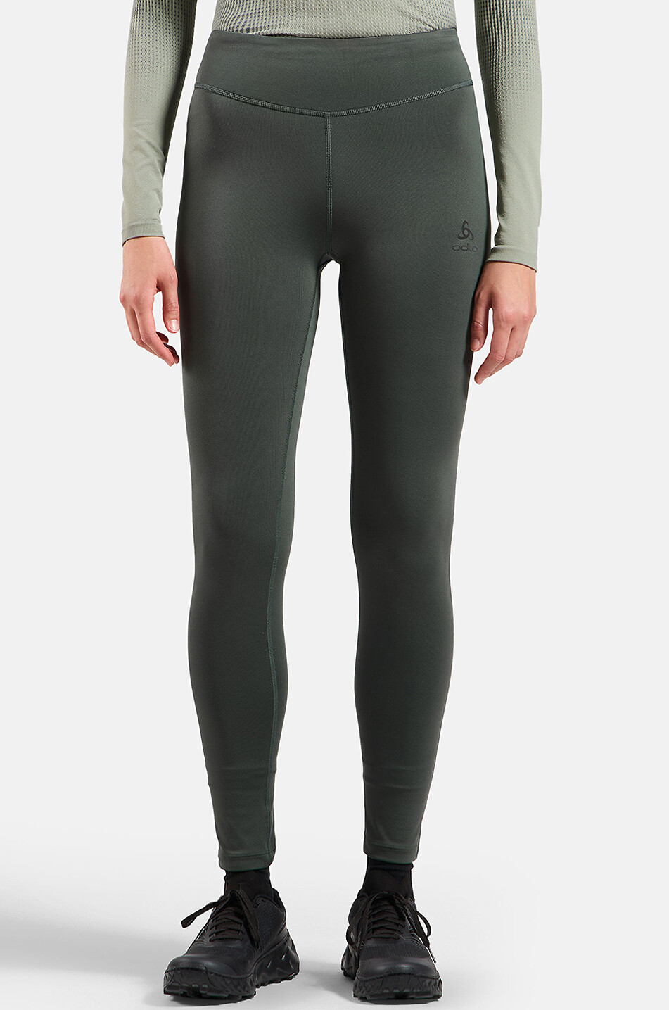 ODLO Essentials Thermal running tights Women DARK GREY 3