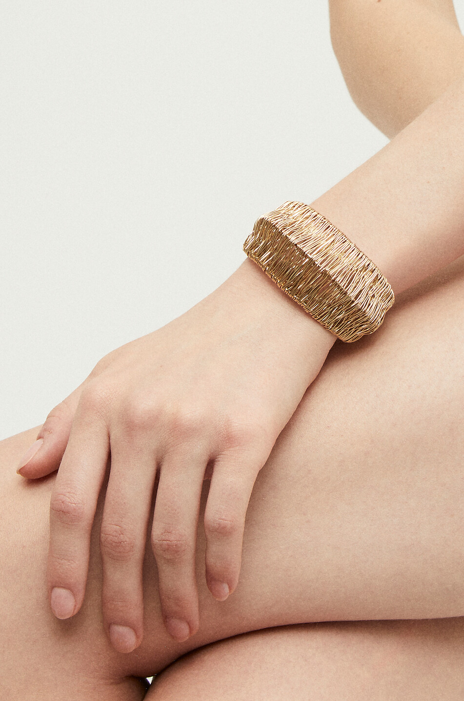 GAS BIJOUX Goldene Manschette Izzia Filea Damen GOLDEN 3