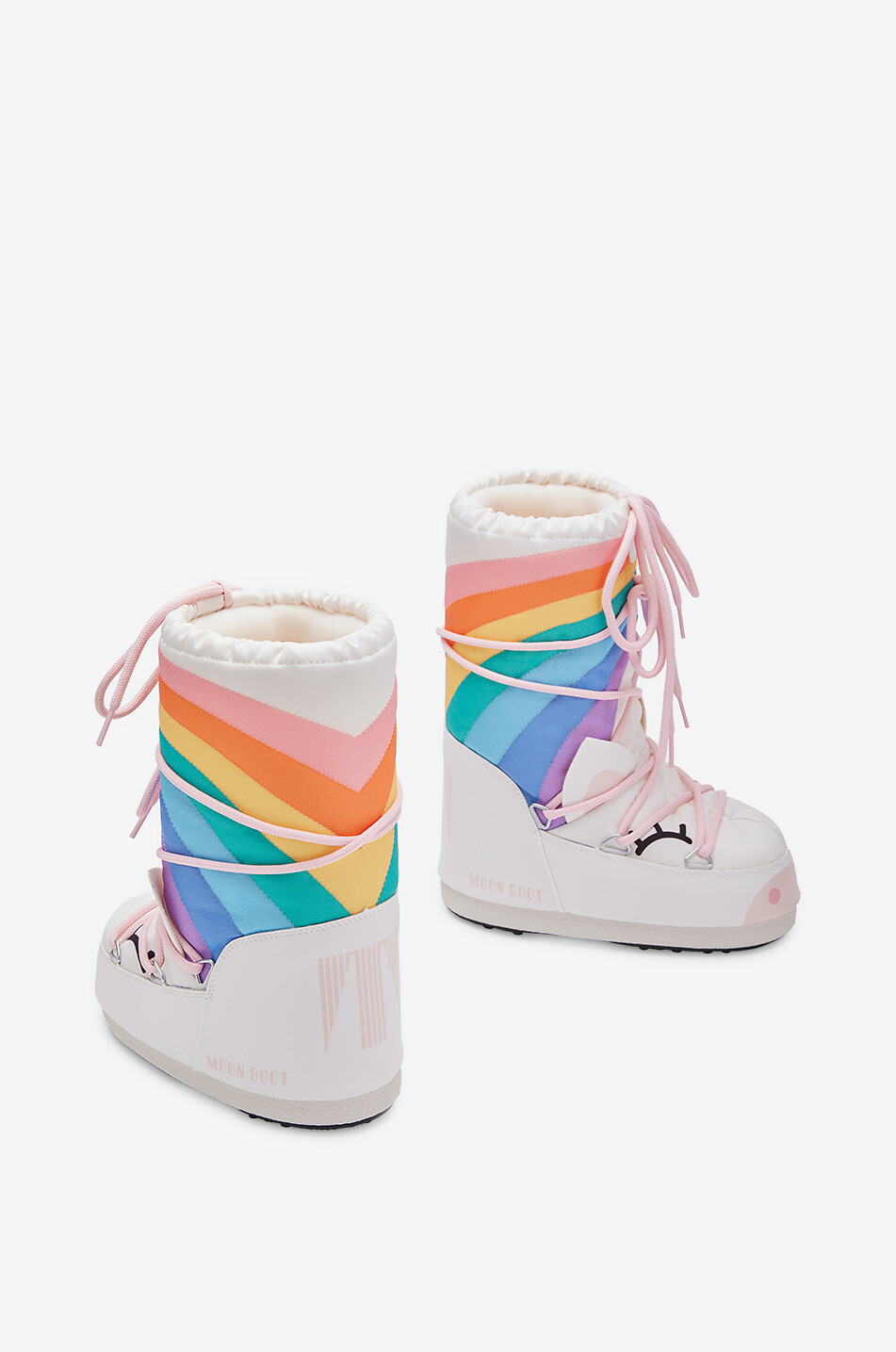 MOON BOOT Unicorn girl's boots Girl WHITE 2