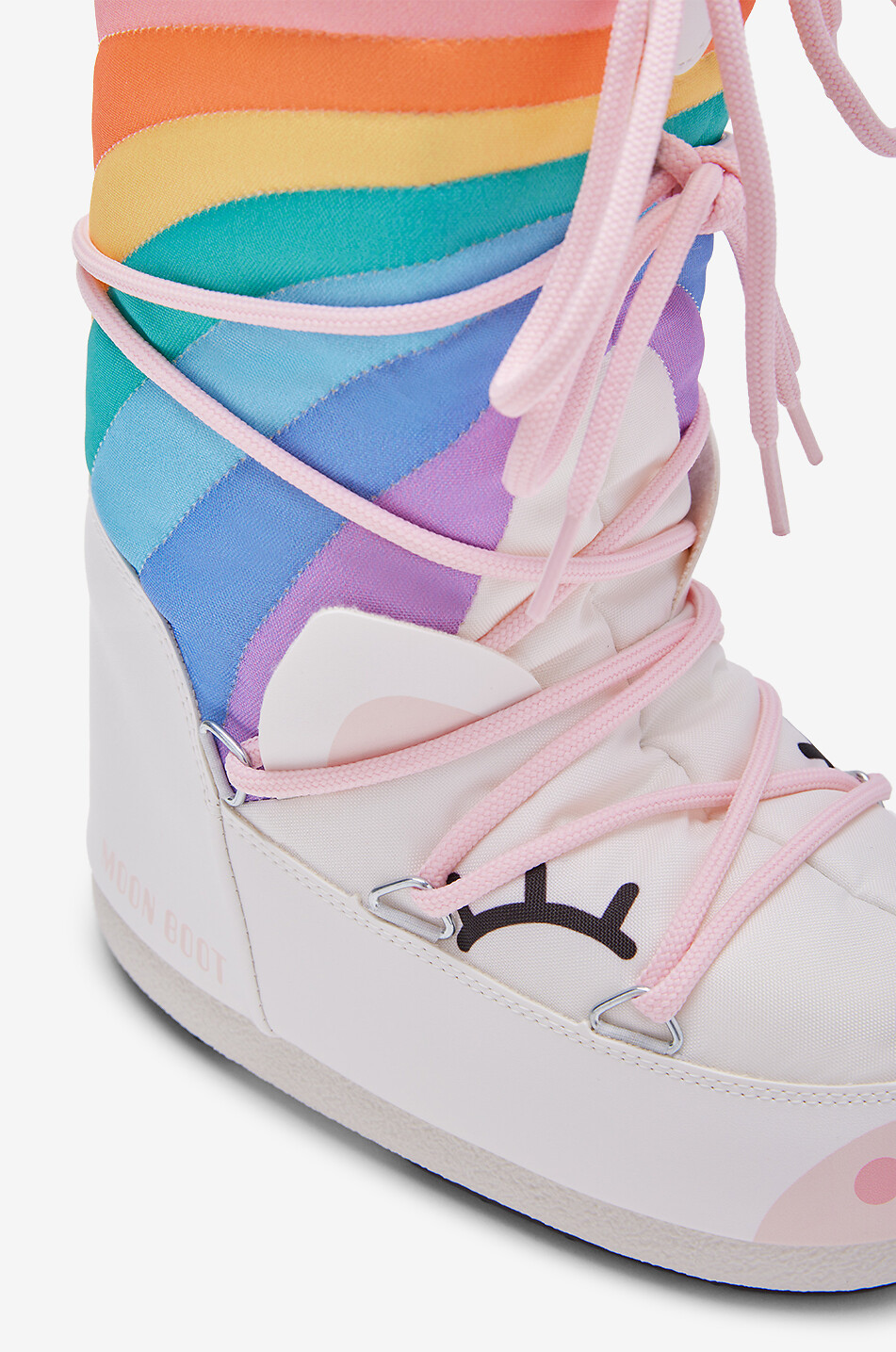 MOON BOOT Unicorn girl's boots Girl WHITE 3