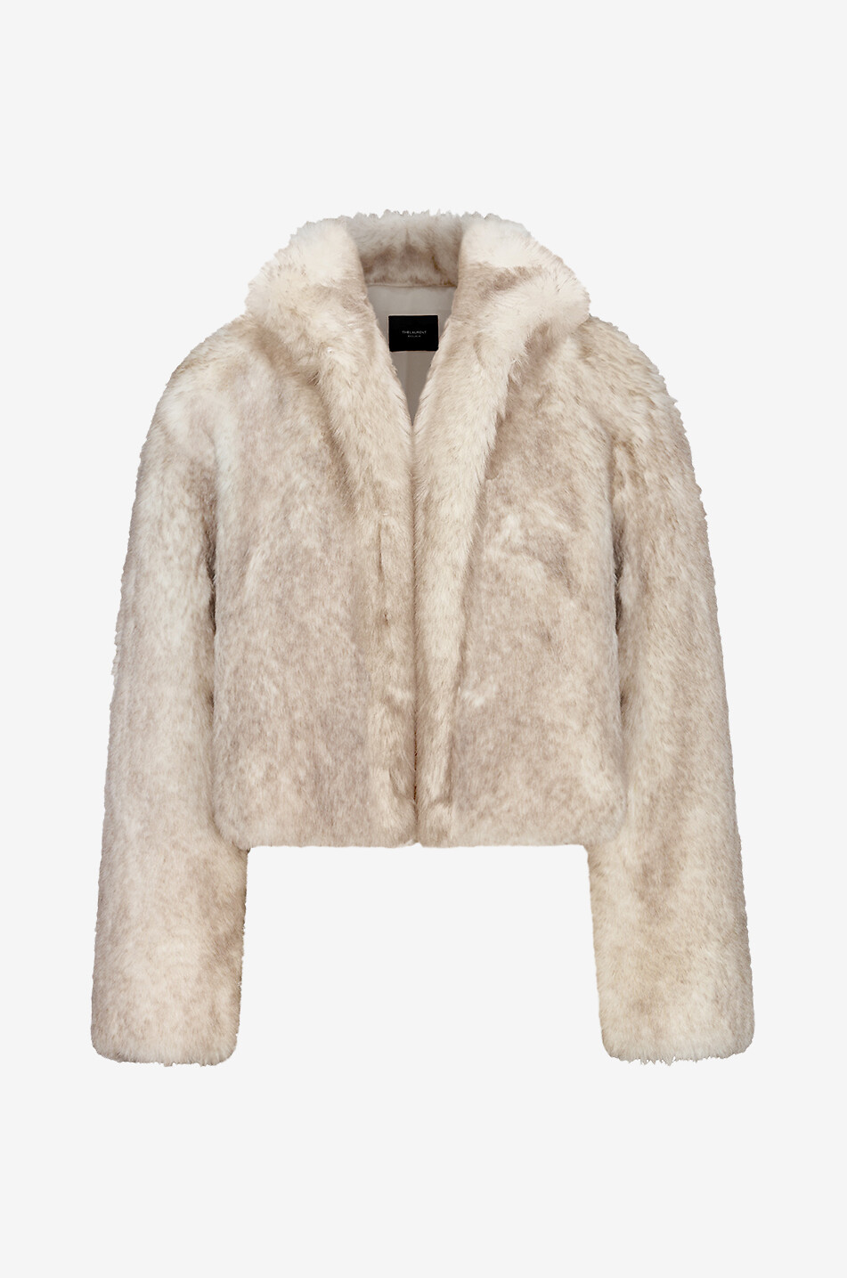 THELAURENT Brooklyn fluffy faux fur short coat Women EGGSHELL 1