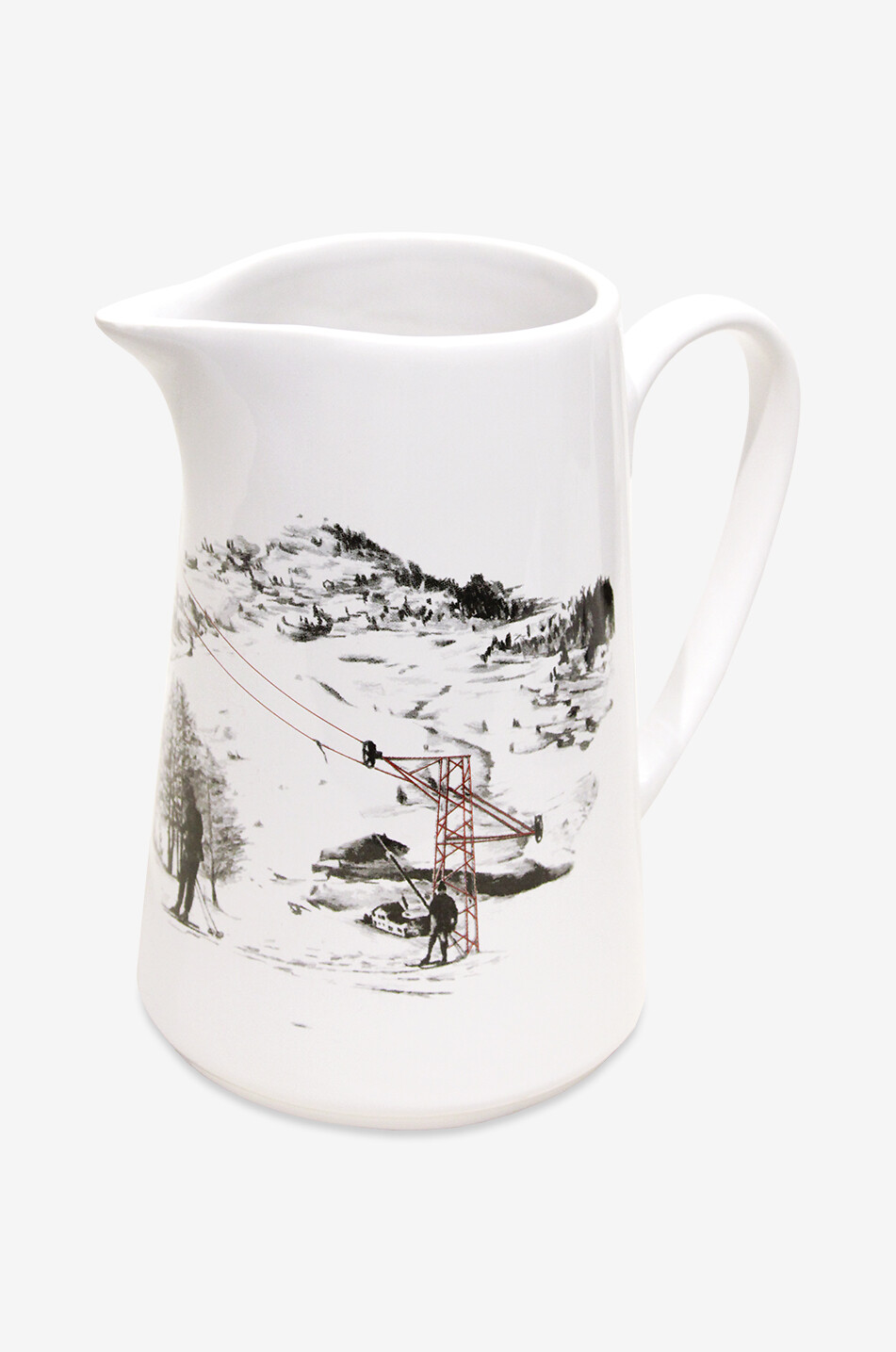 Megeve ceramic pitcher