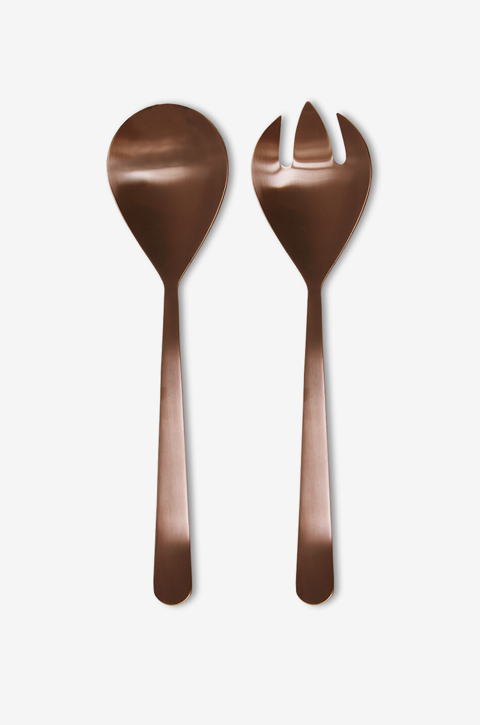 Couverts à salade en acier inoxydable Praline