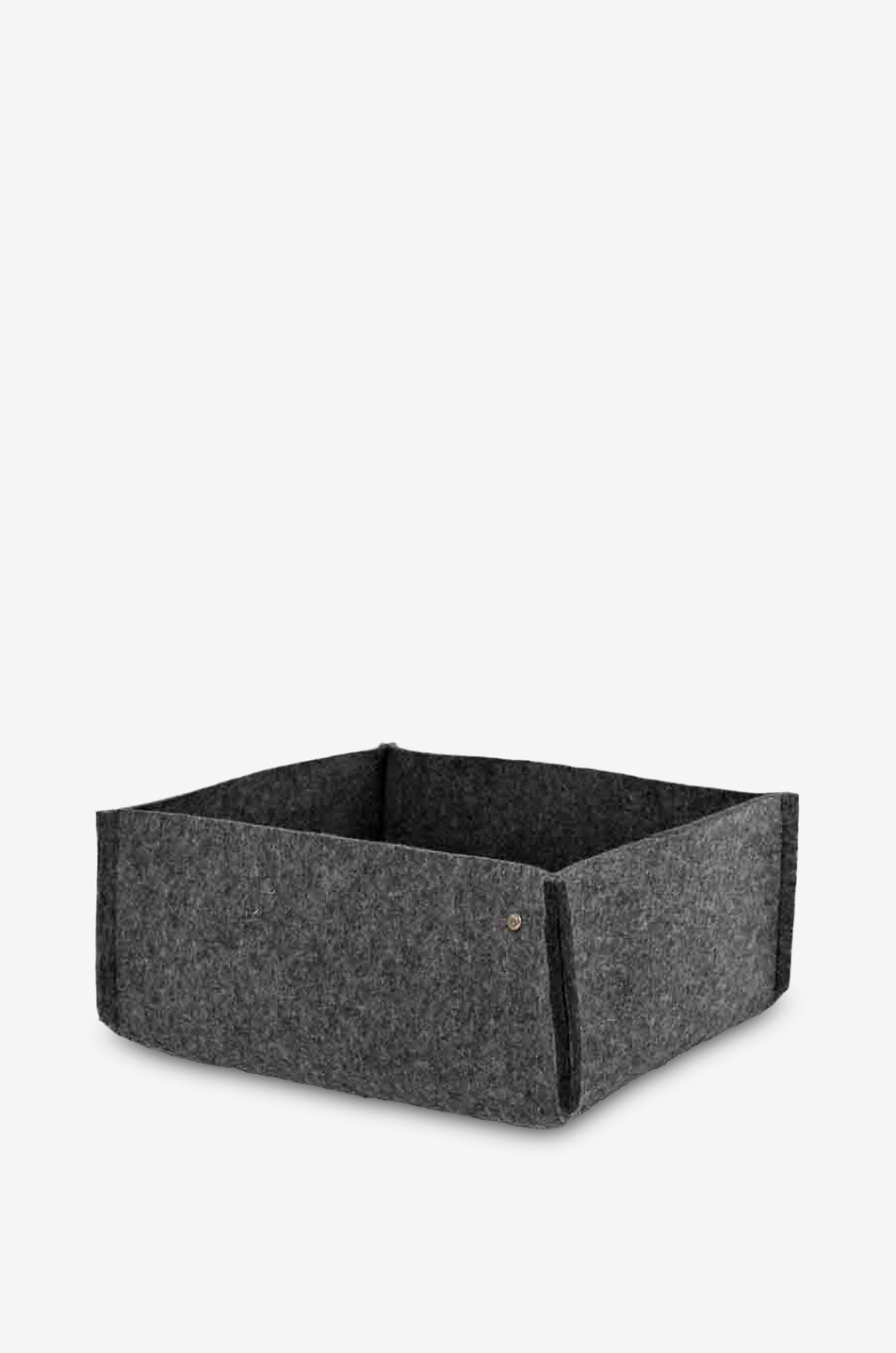 Quadratisches Körbchen aus Filz Borsalino XL