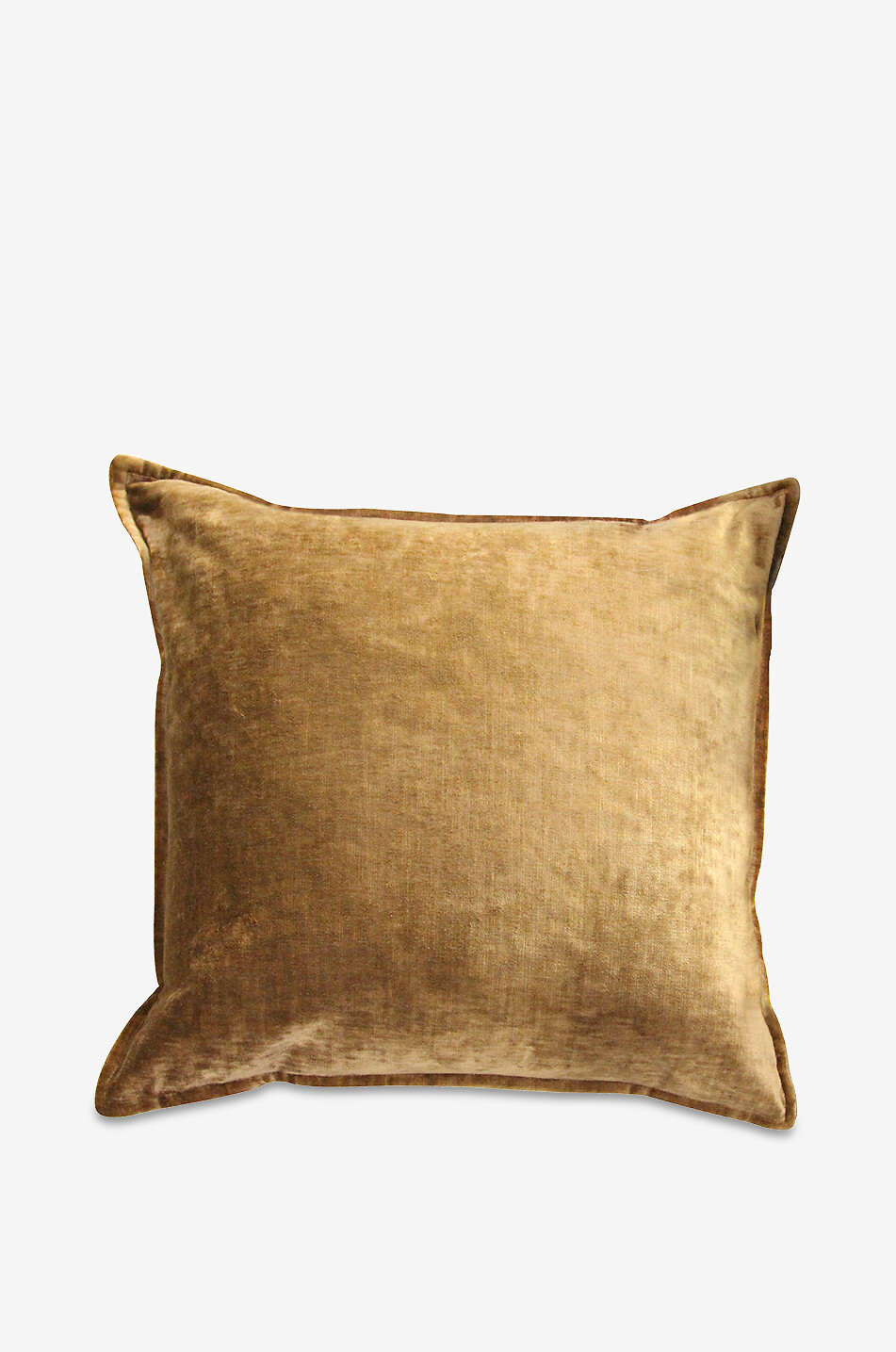 ANGEL DES MONTAGNES Coussin carré en velours sable - 50x50cm Maison BEIGE 1