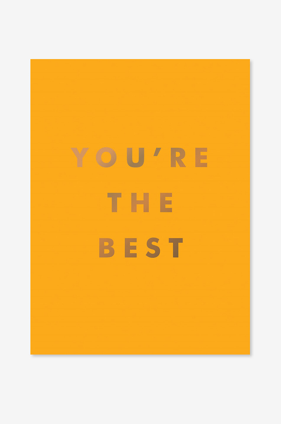 NEW MAGS Buch mit inspirierenden Zitaten You're the Best Haus ORANGE 1