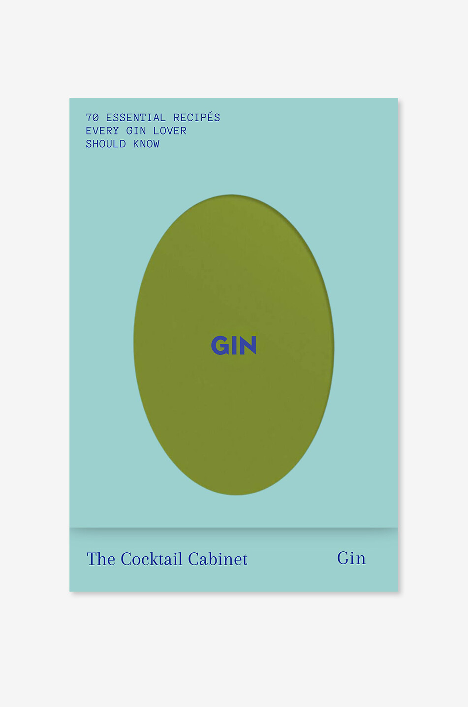 NEW MAGS The Cocktail Cabinet: Gin recipe card set Home BLUE 1