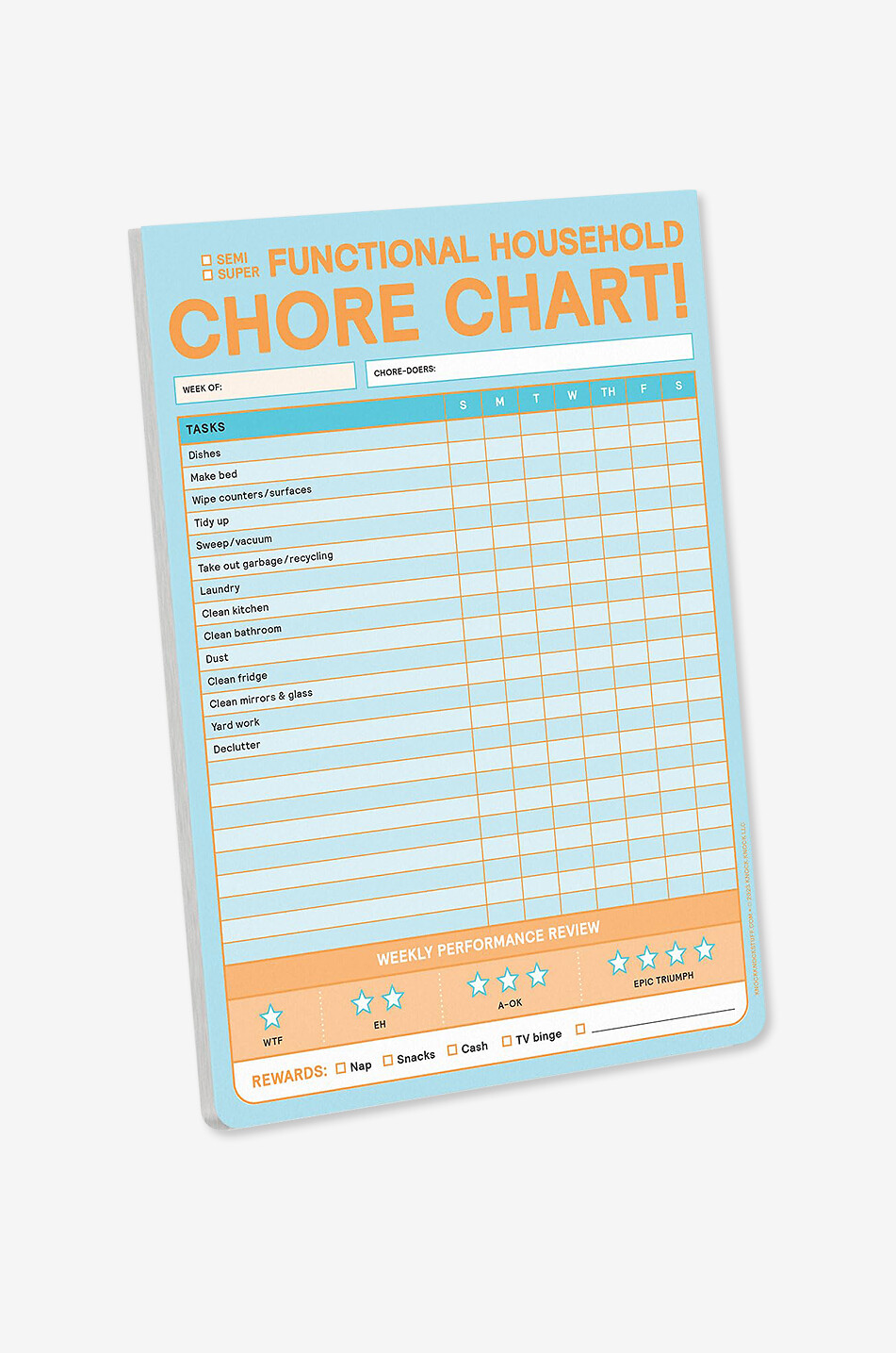 NEW MAGS Chore Chart organisation board Home LIGHT BLUE 1