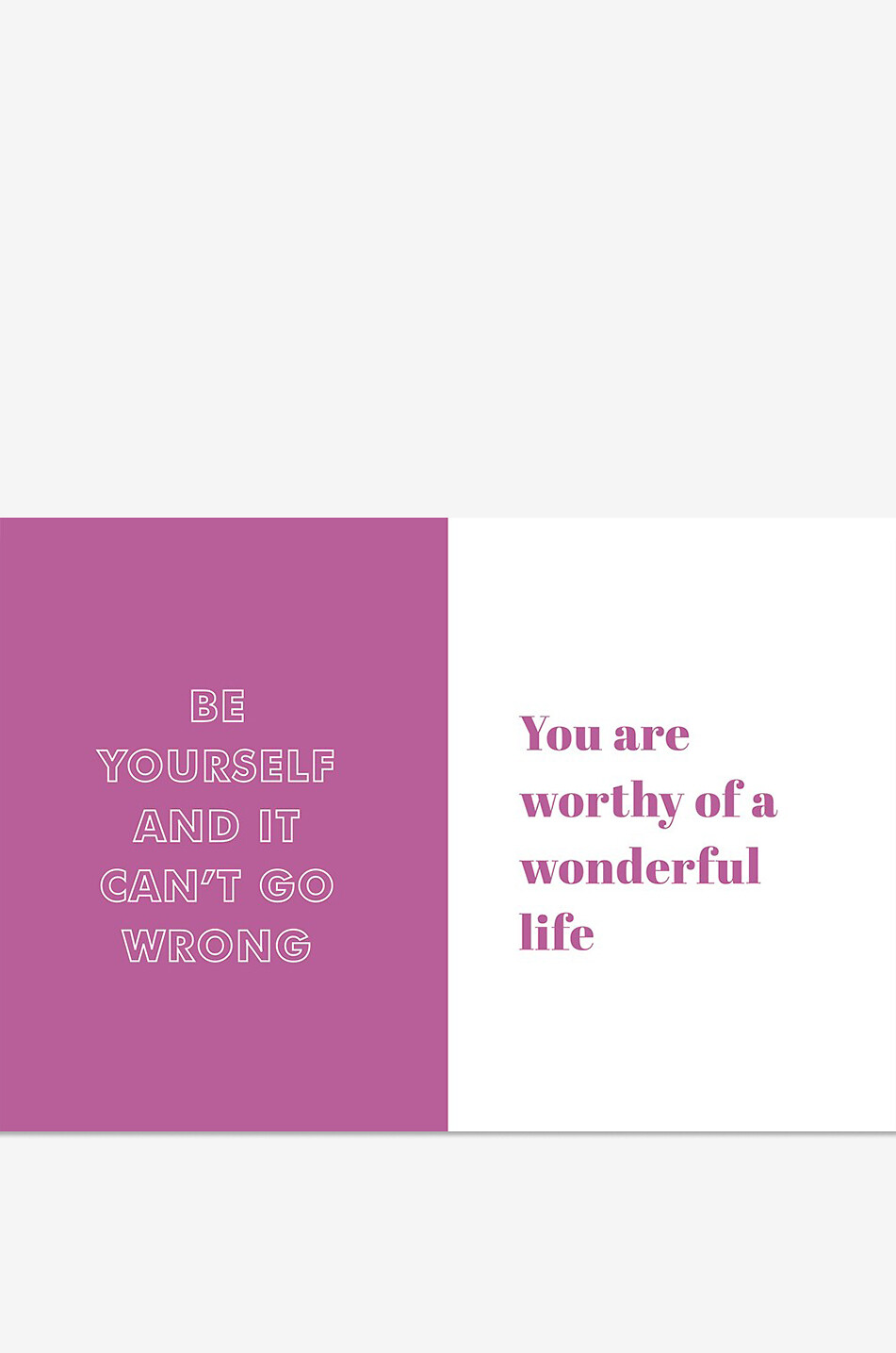 NEW MAGS You Are So Awesome quotation book Home PURPLE 3